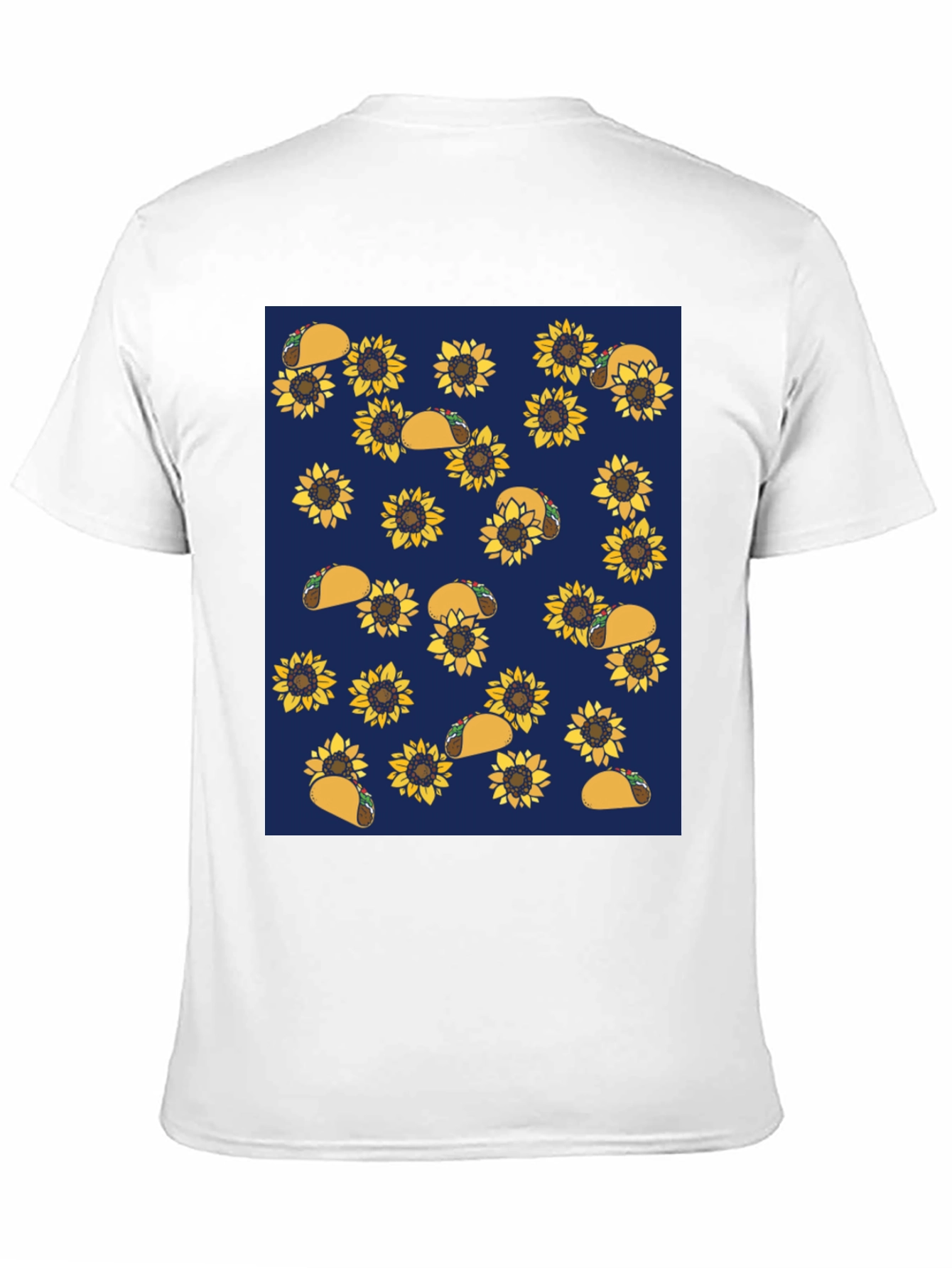 Sunflower Taco Print T-Shirt