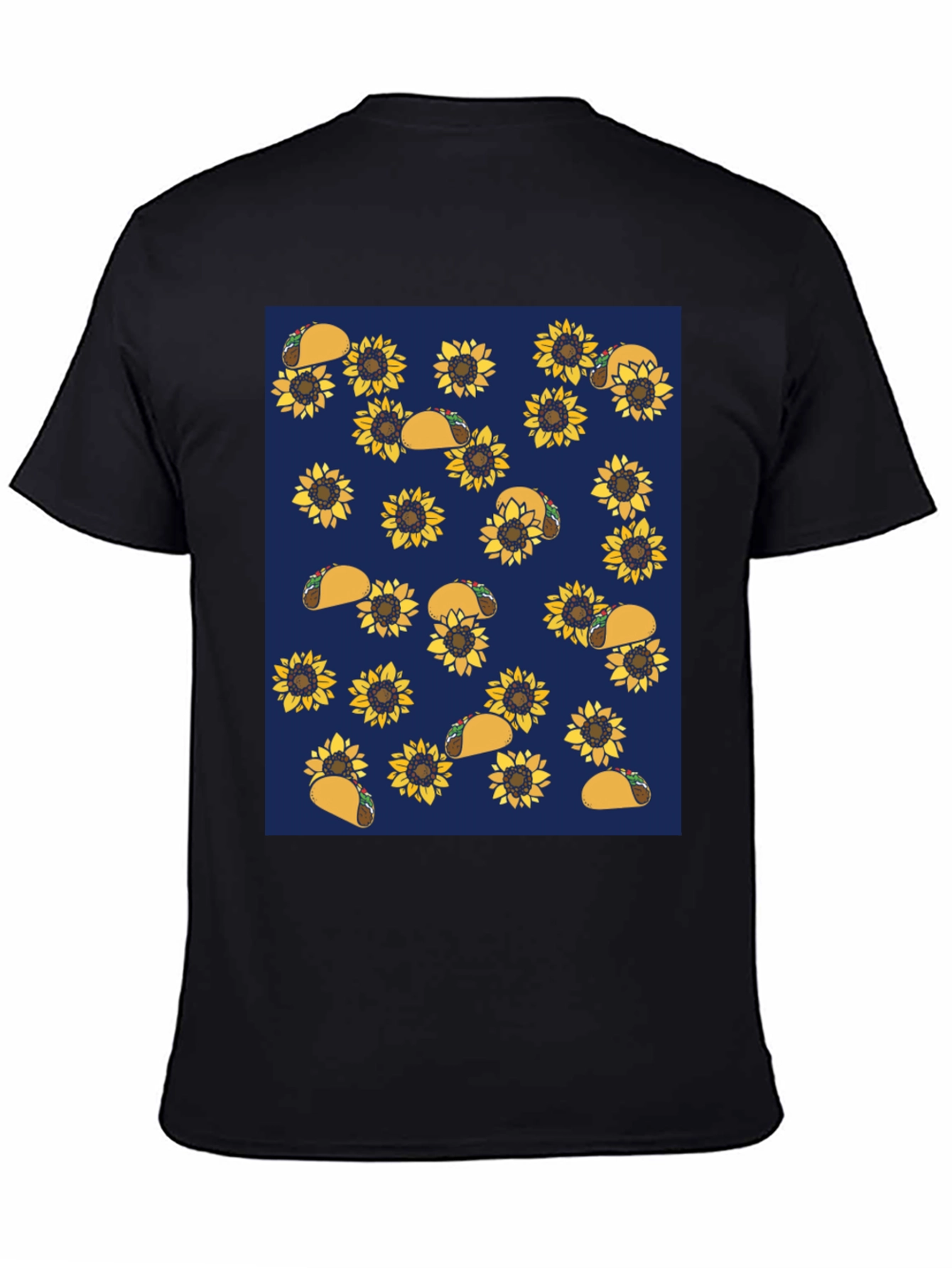 Sunflower Taco Print T-Shirt