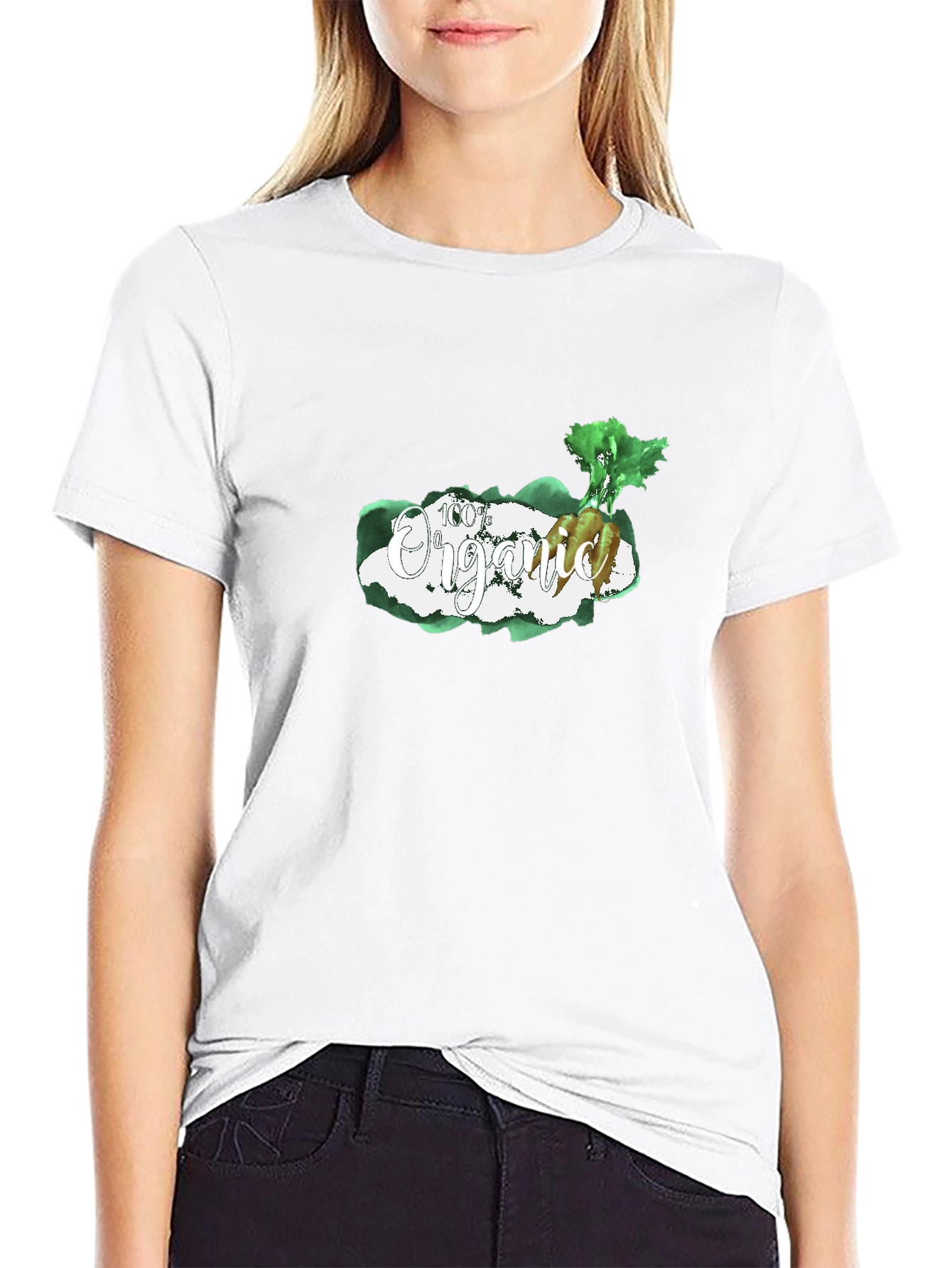 Organic Carrot T-Shirt - Fresh and Natural