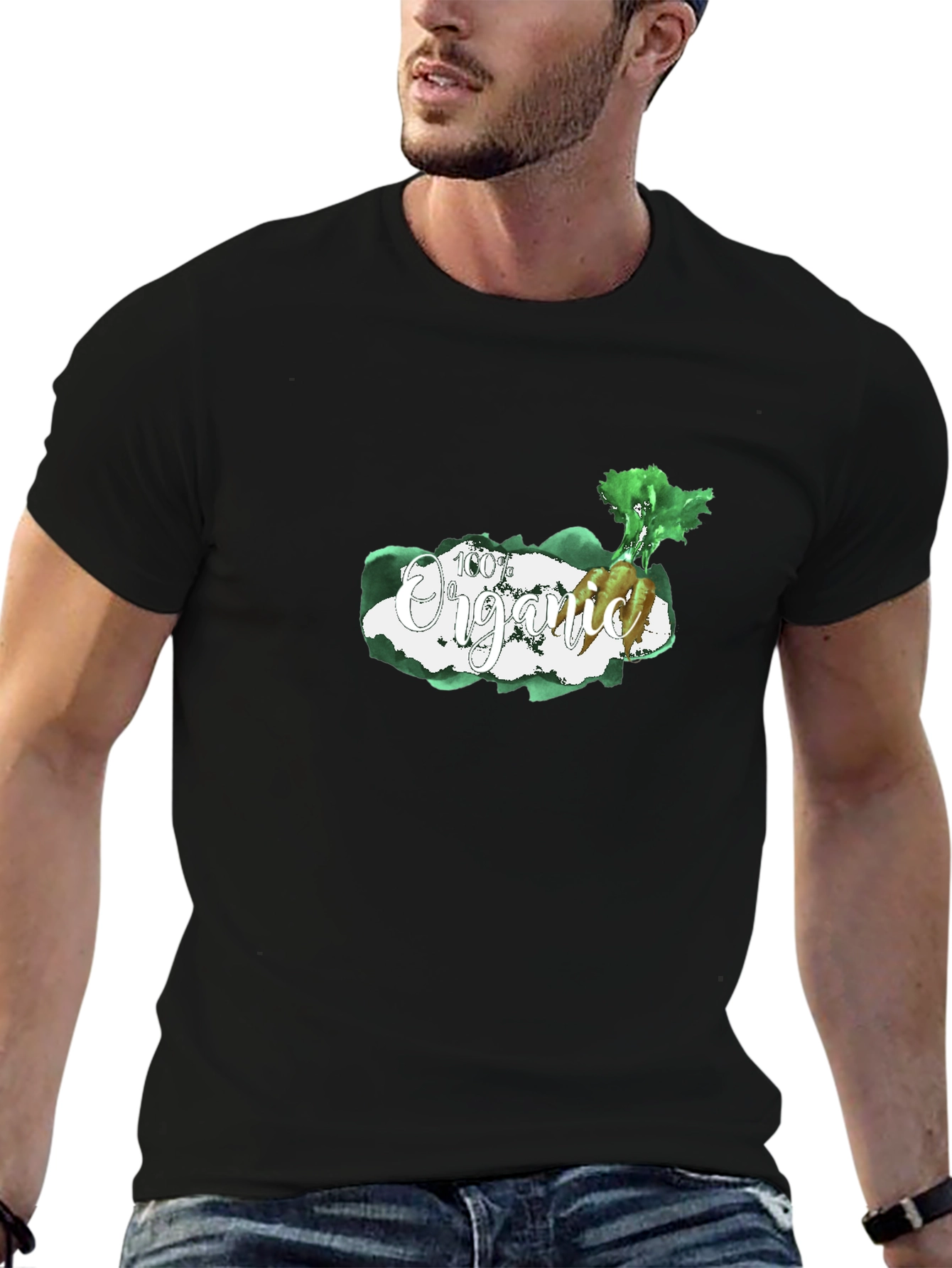 Organic Carrot T-Shirt - Fresh and Natural