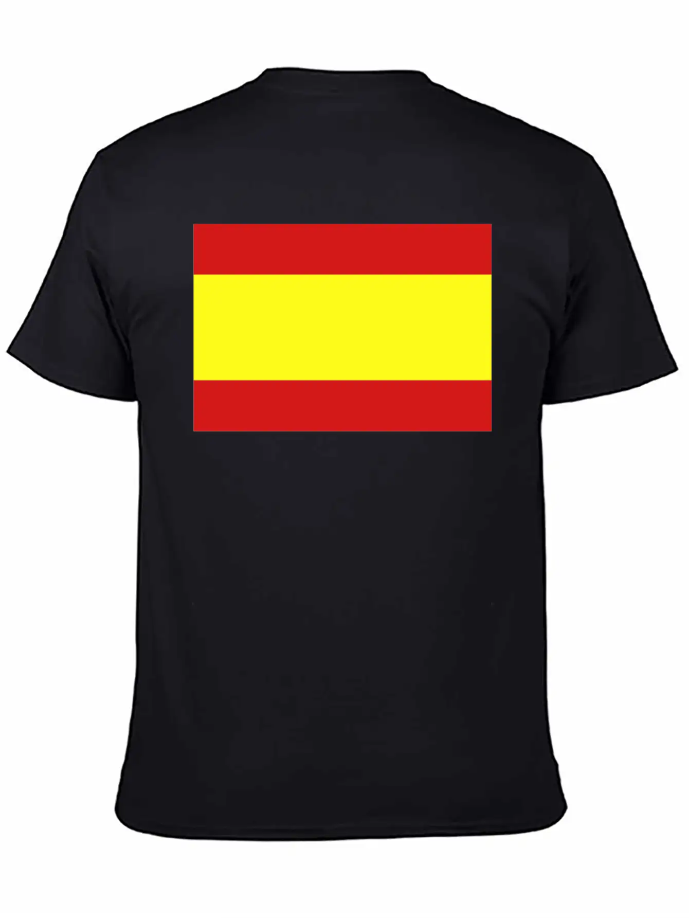 Spanish Flag Unisex Casual T-Shirt – Clean Design For Daily Comfort