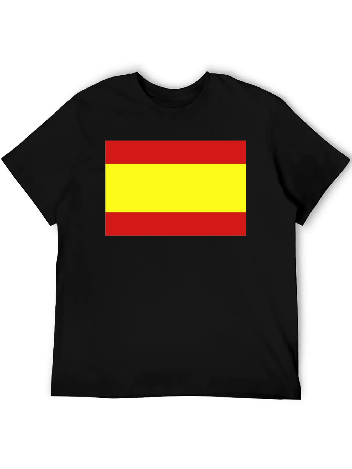 Spanish Flag Unisex Casual T-Shirt – Clean Design For Daily Comfort