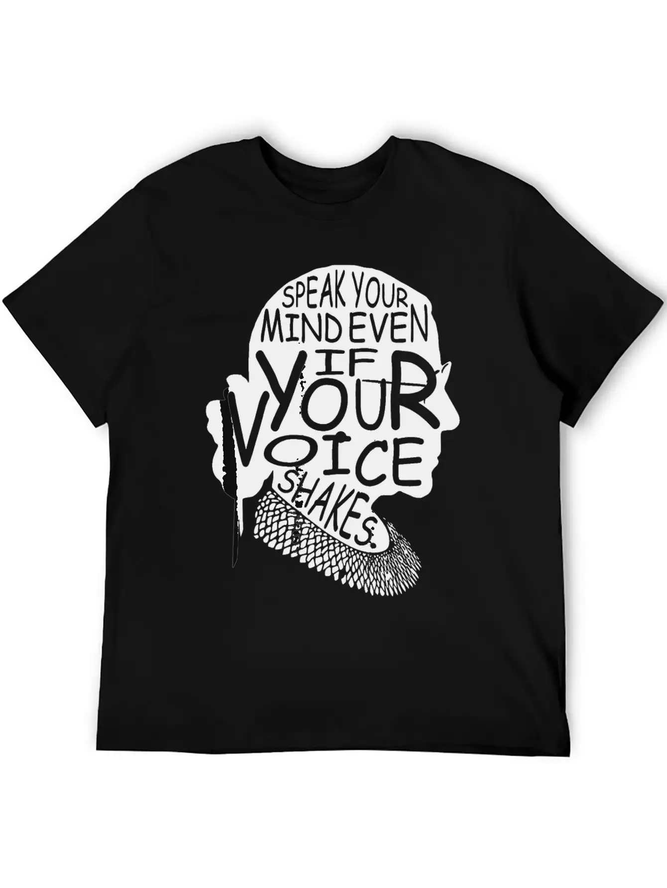 Speak Your Mind Even If Your Voice Shakes T Shirt Unisex Casual T-Shirt – Clean Design For Daily Comfort