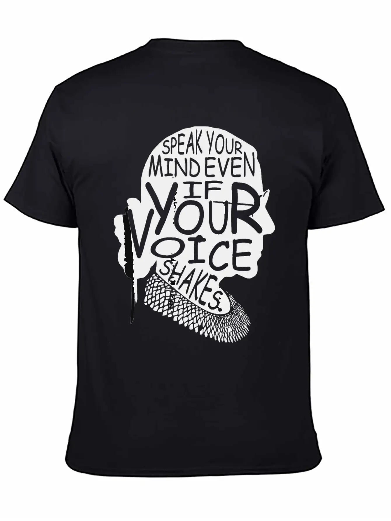 Speak Your Mind Even If Your Voice Shakes T Shirt Unisex Casual T-Shirt – Clean Design For Daily Comfort