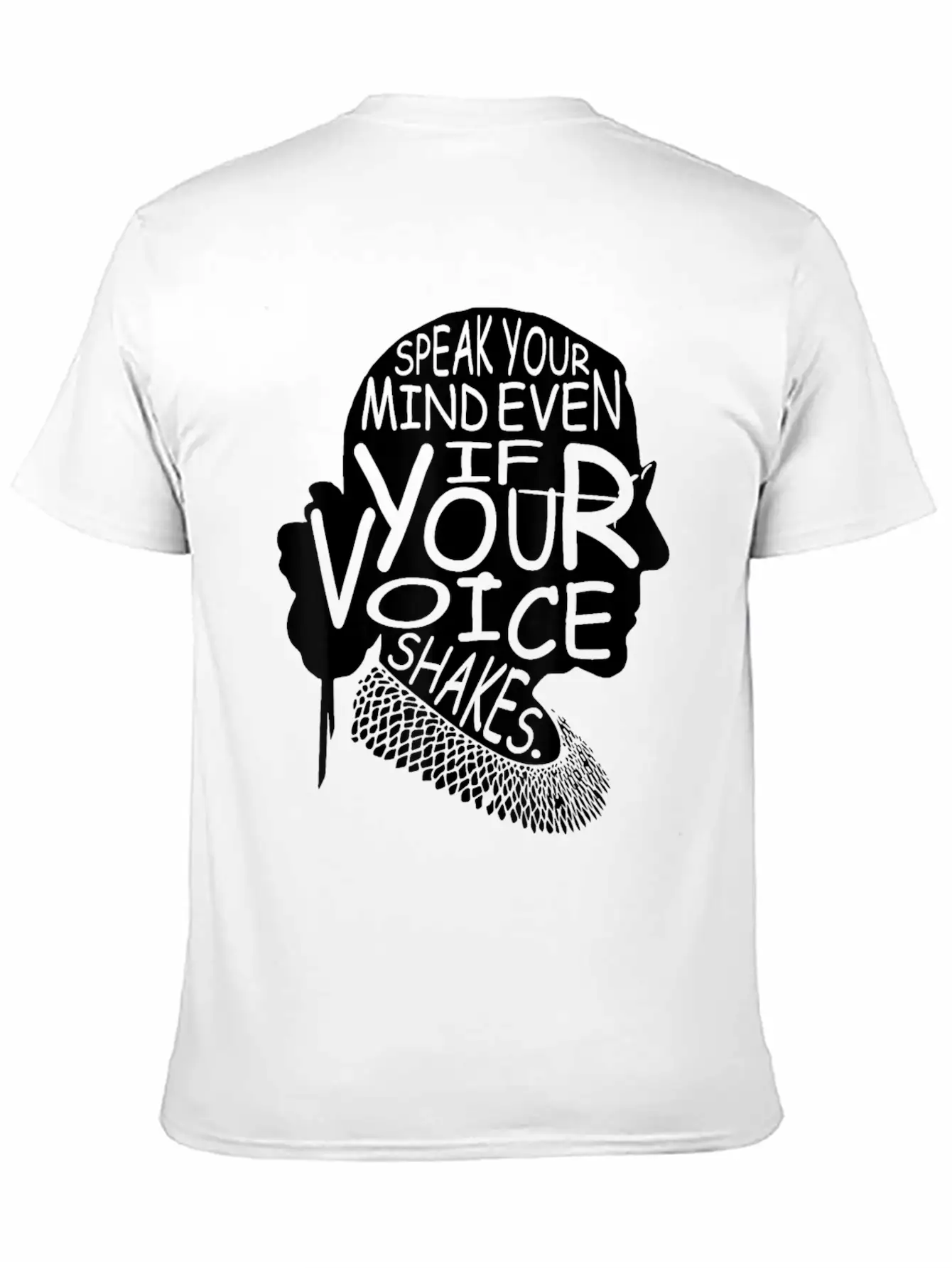 Speak Your Mind Even If Your Voice Shakes T Shirt Unisex Casual T-Shirt – Clean Design For Daily Comfort