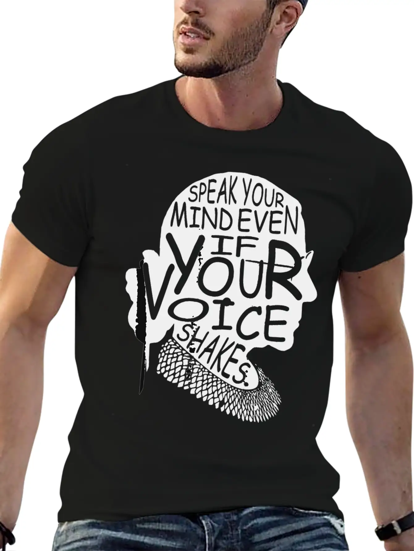 Speak Your Mind Even If Your Voice Shakes T Shirt Unisex Casual T-Shirt – Clean Design For Daily Comfort