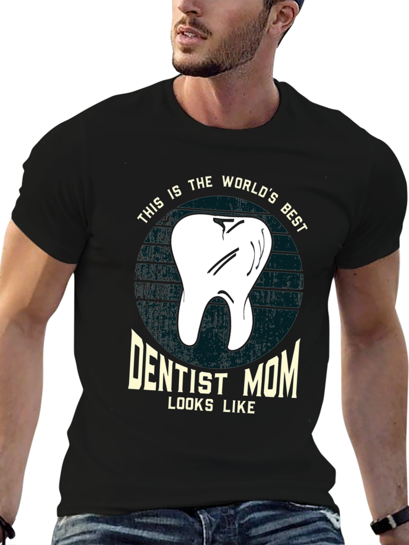 Dentist Mom T-Shirt - Worlds Best Design