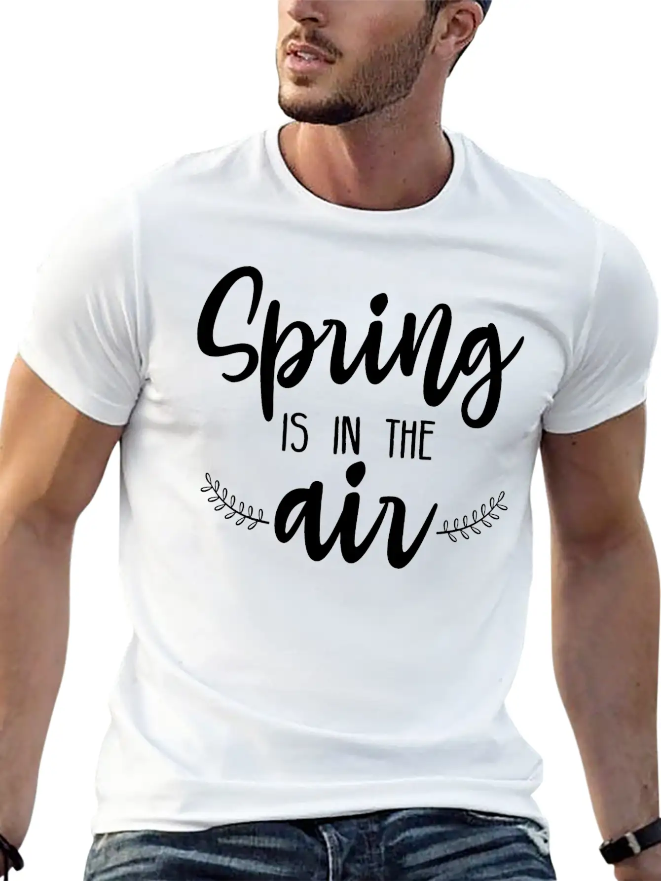 Spring Is In The Air Unisex Casual T-Shirt – Clean Design For Daily Comfort