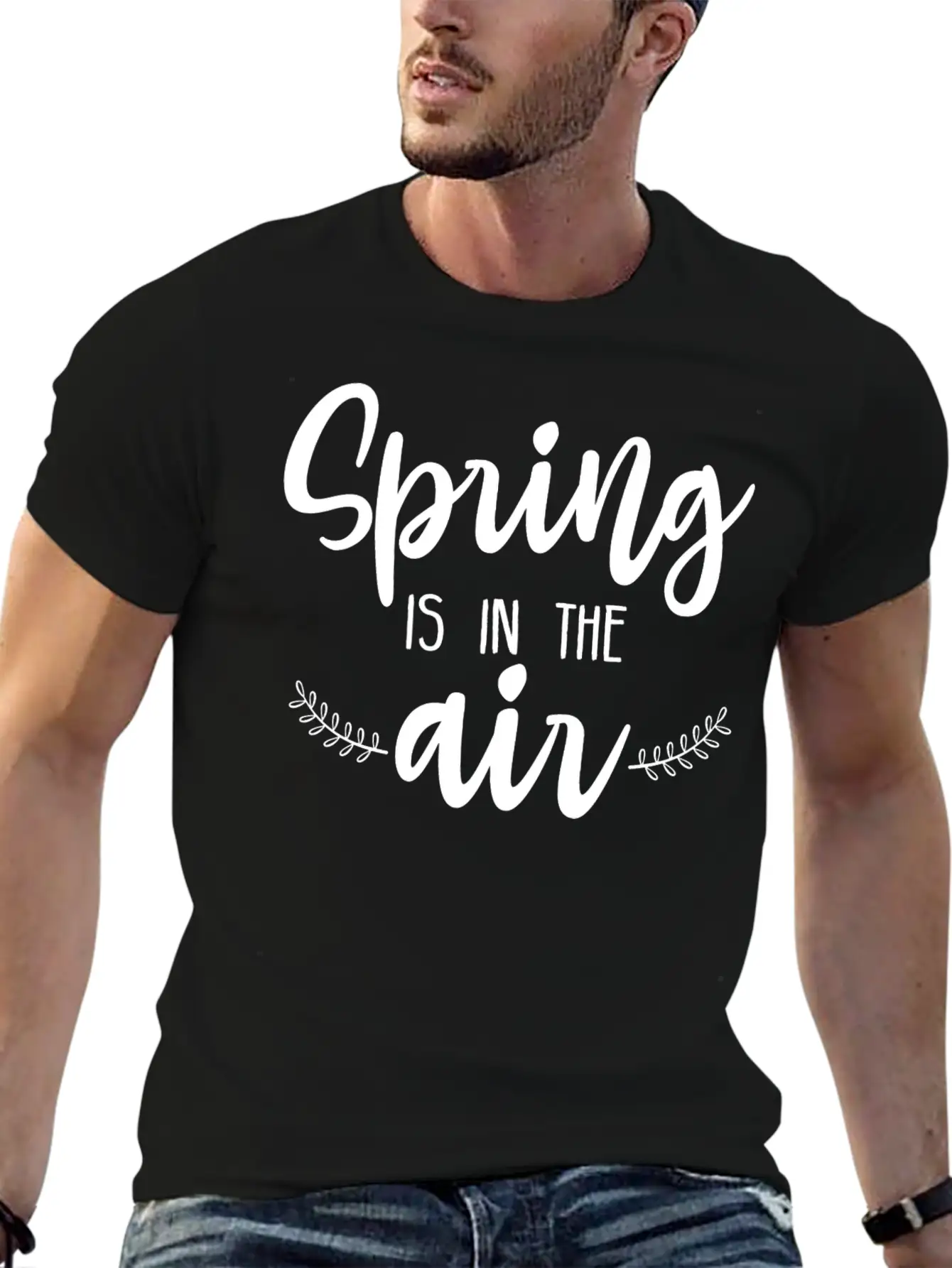 Spring Is In The Air Unisex Casual T-Shirt – Clean Design For Daily Comfort