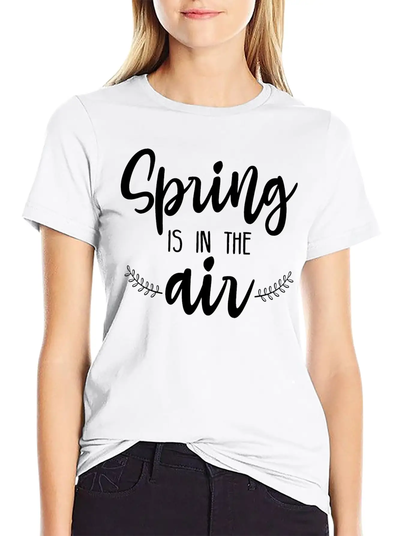 Spring Is In The Air Unisex Casual T-Shirt – Clean Design For Daily Comfort