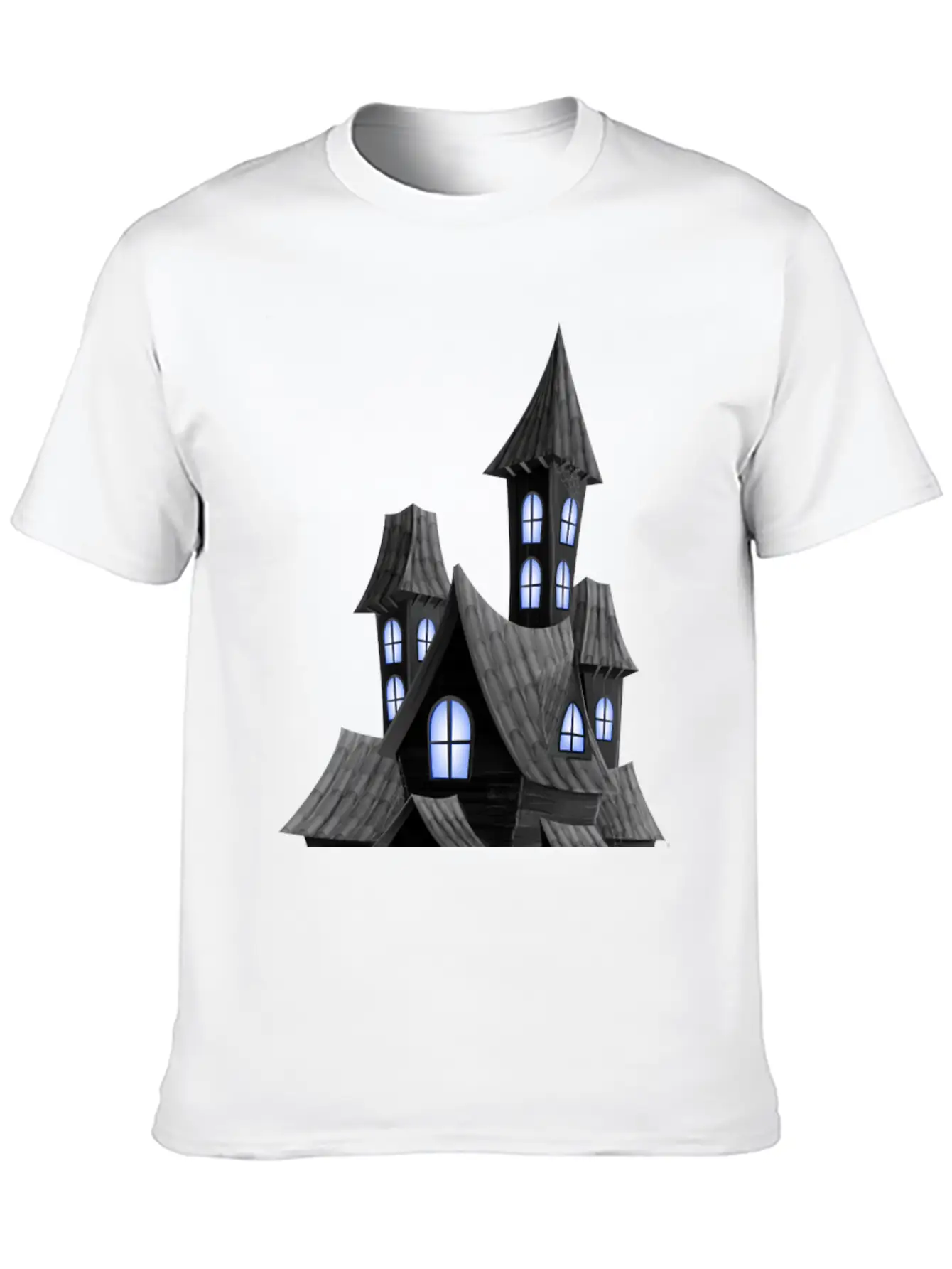 Spuky House Unisex Casual T-Shirt – Clean Design For Daily Comfort