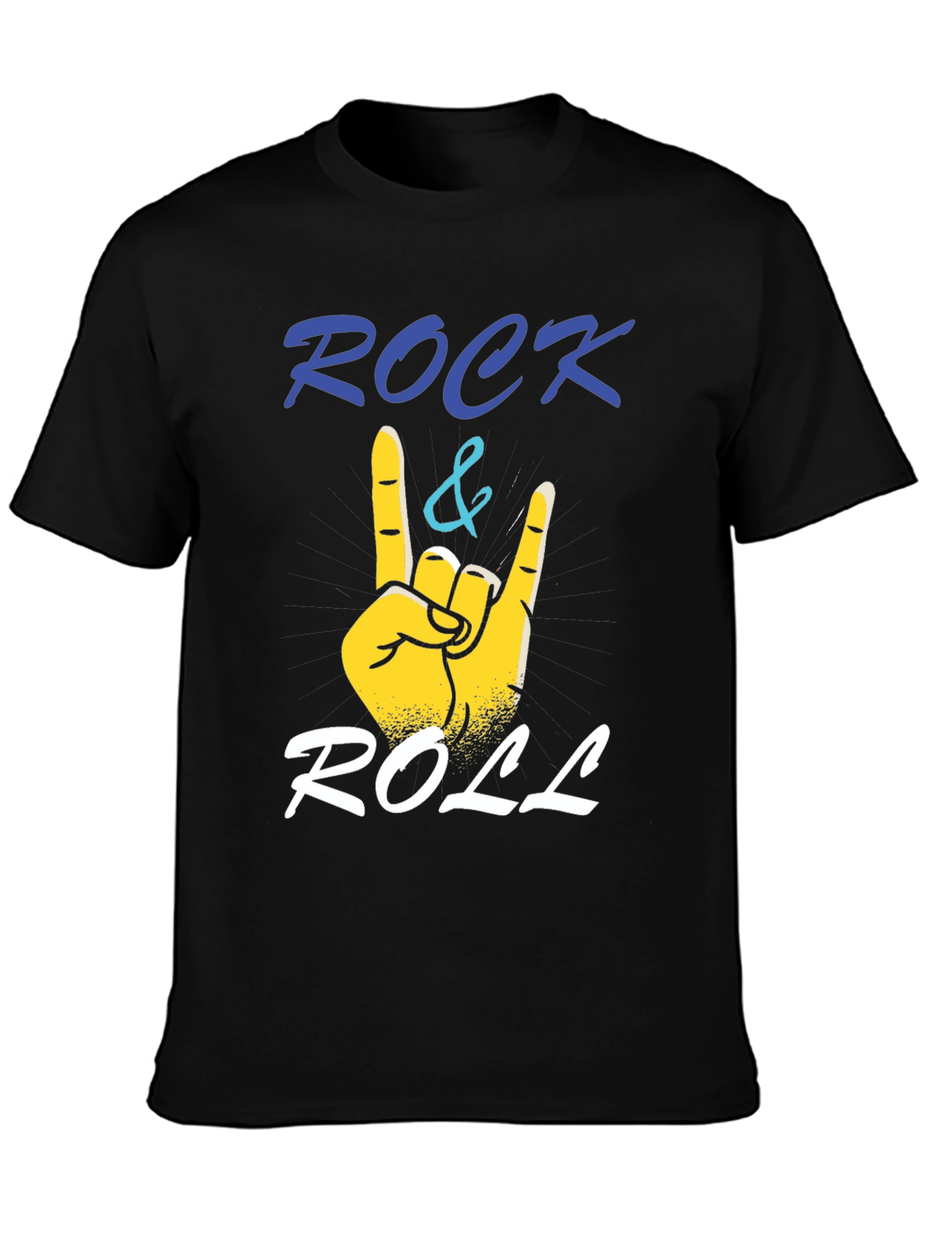 Rock and Roll Hand Graphic T-Shirt