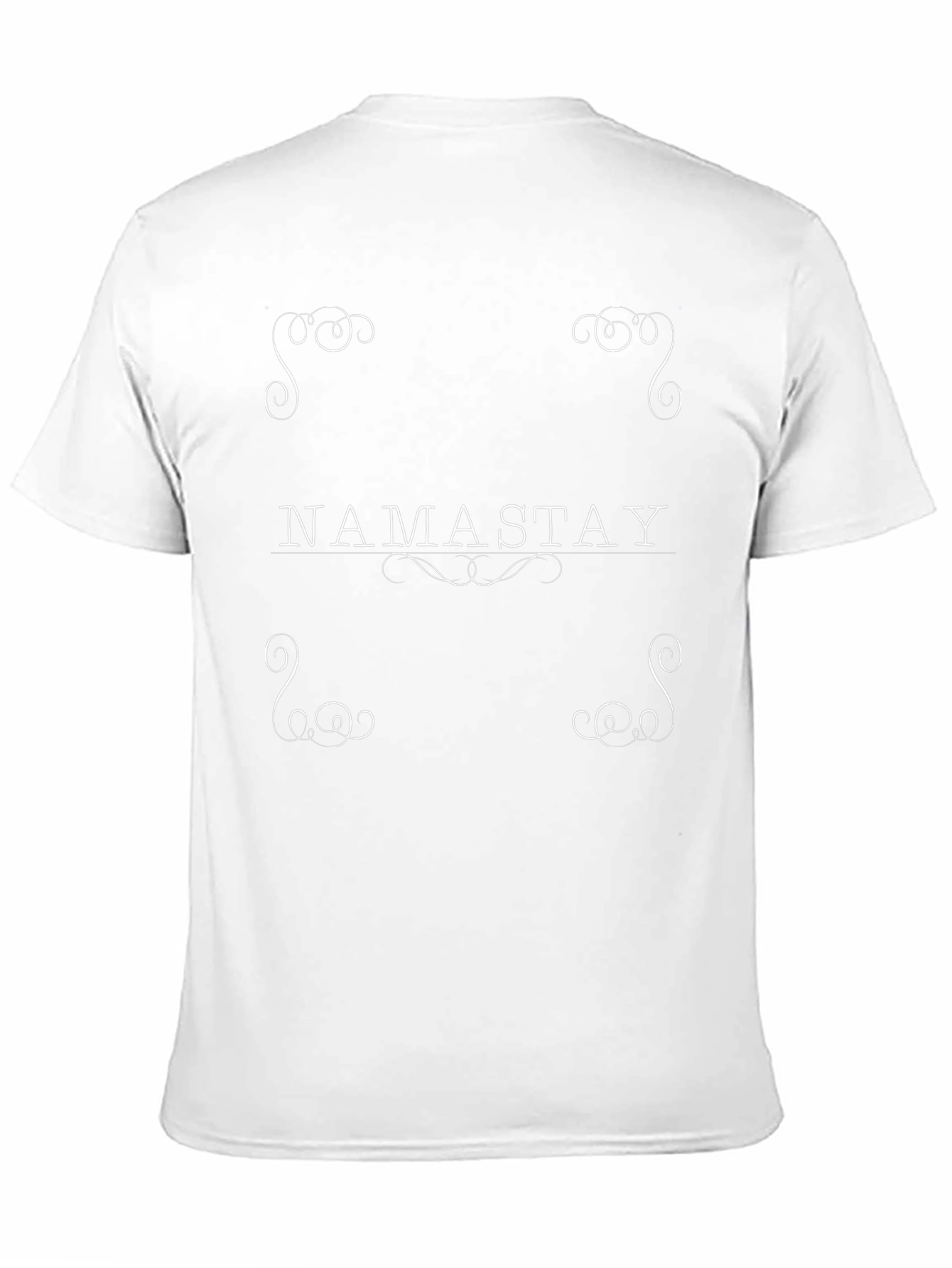 Namastay Black Graphic Tee - Zen Vibes