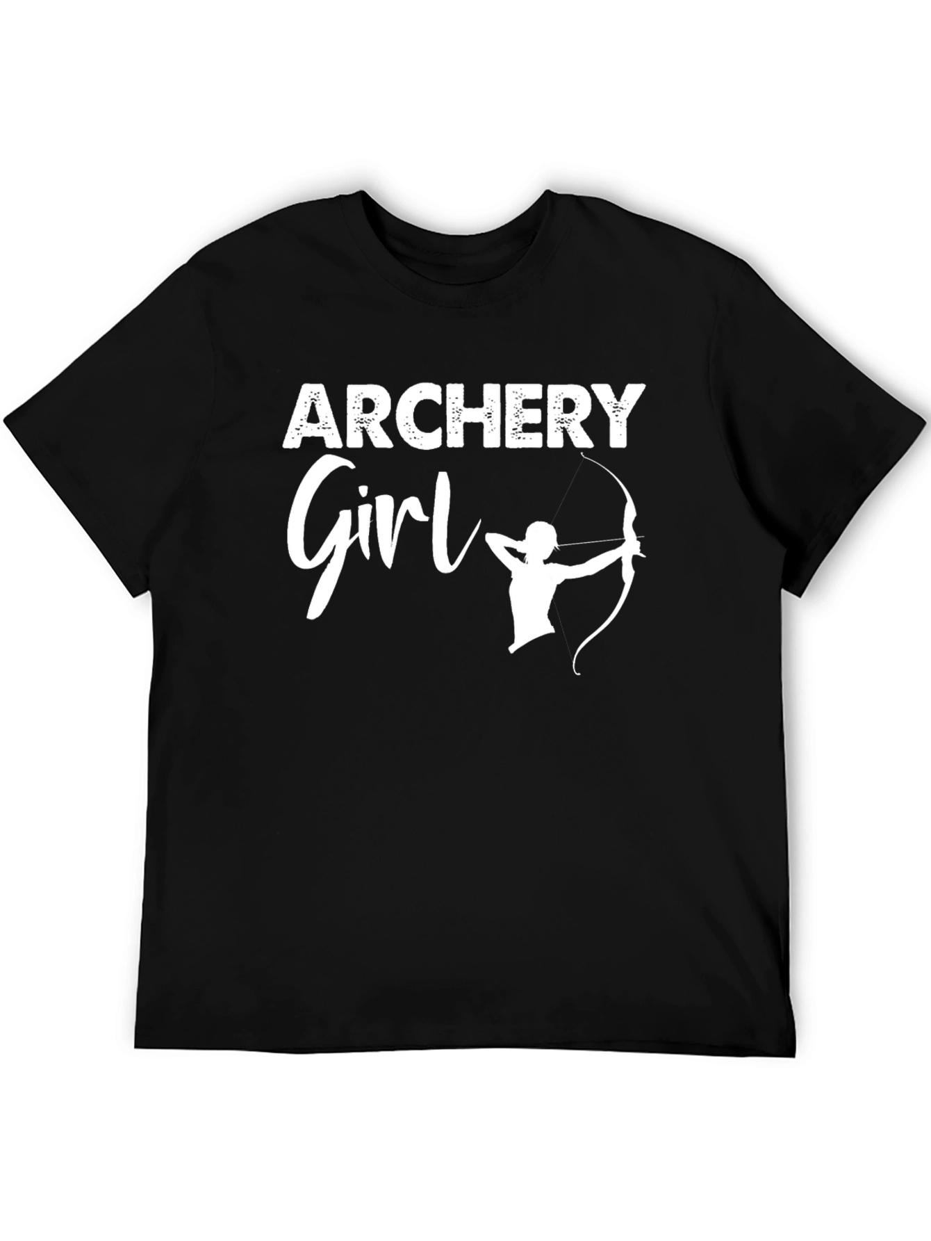 Archery Girl T-Shirt Bow and Arrow Design