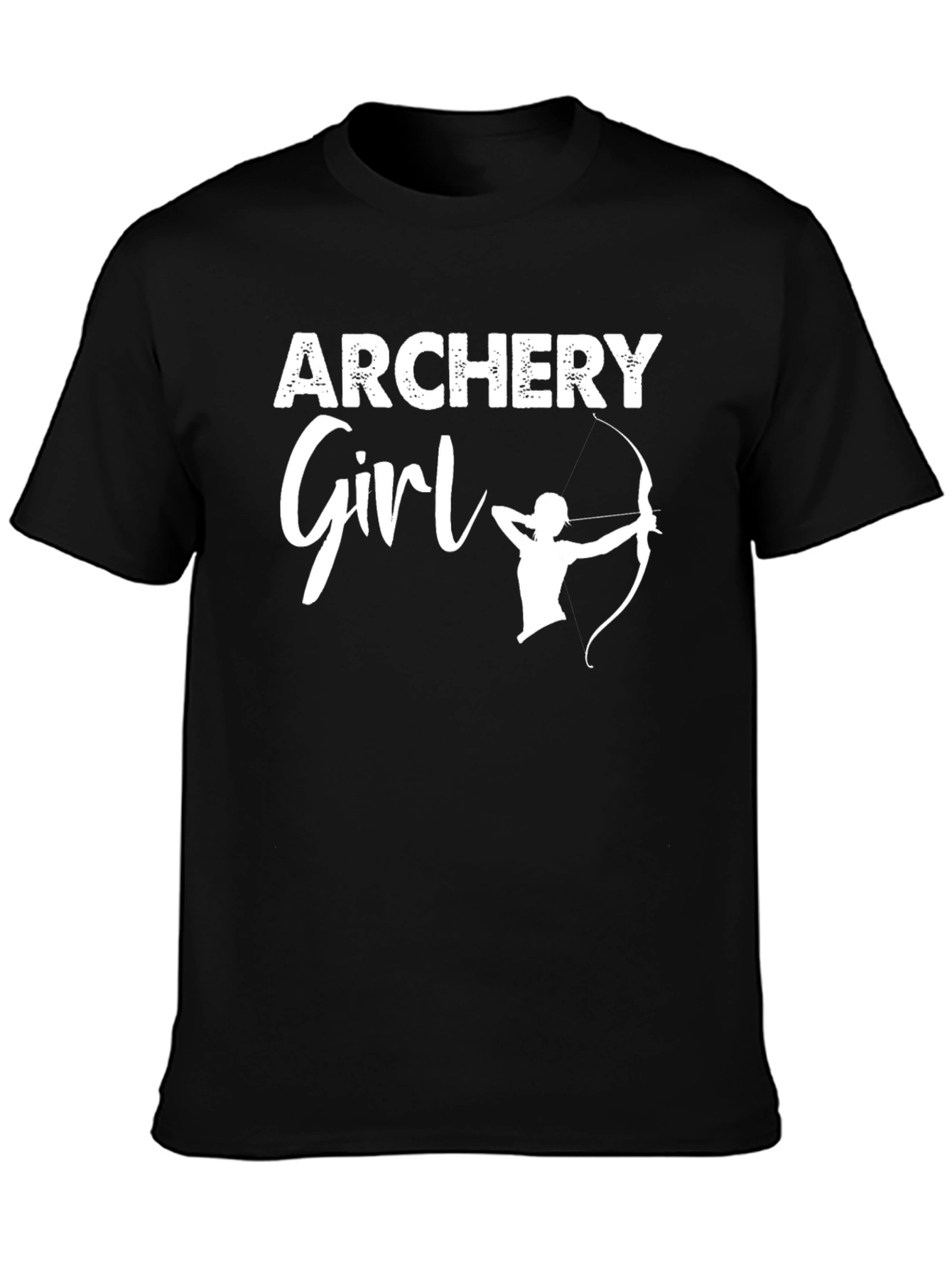 Archery Girl T-Shirt Bow and Arrow Design