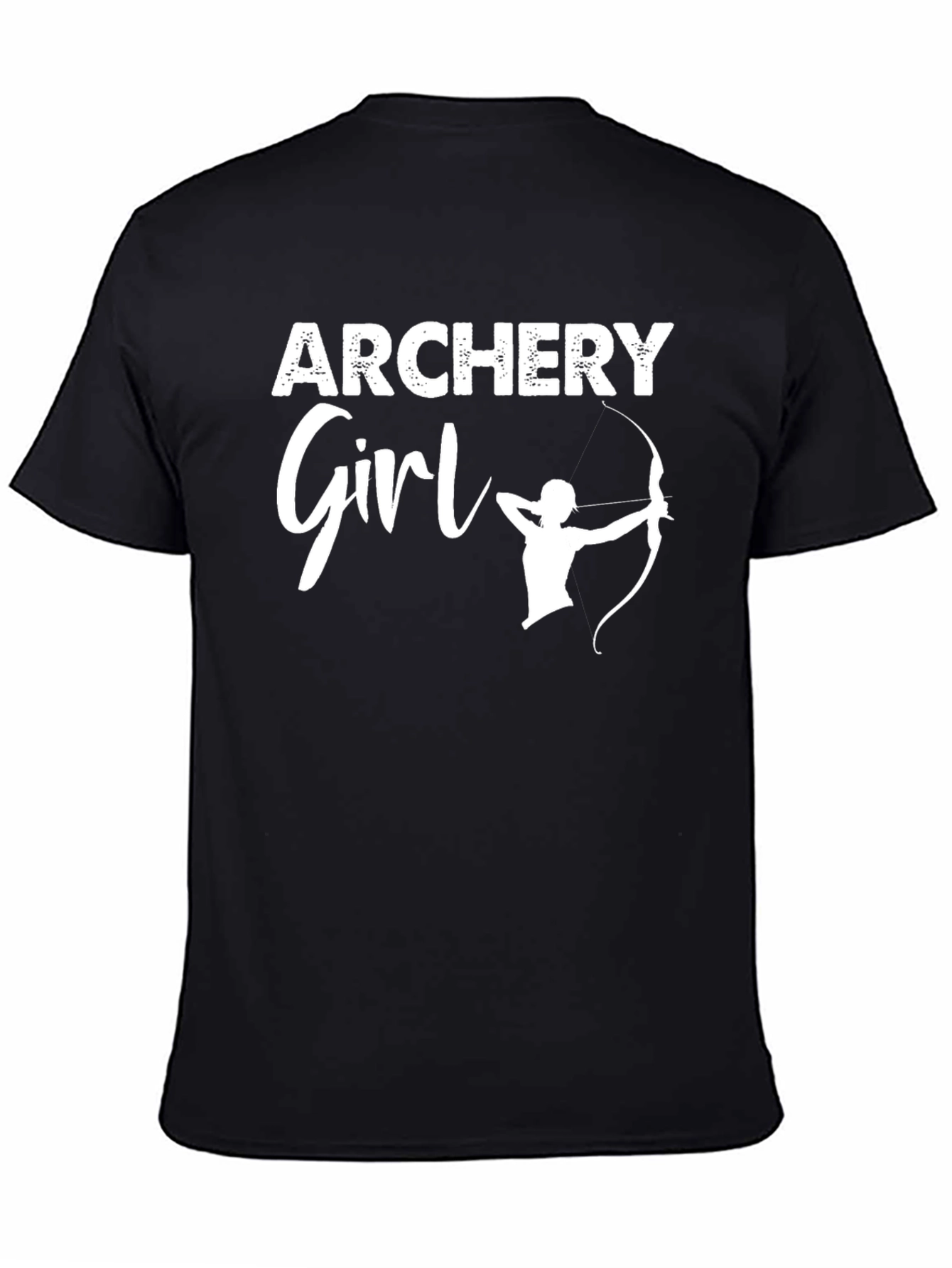 Archery Girl T-Shirt Bow and Arrow Design