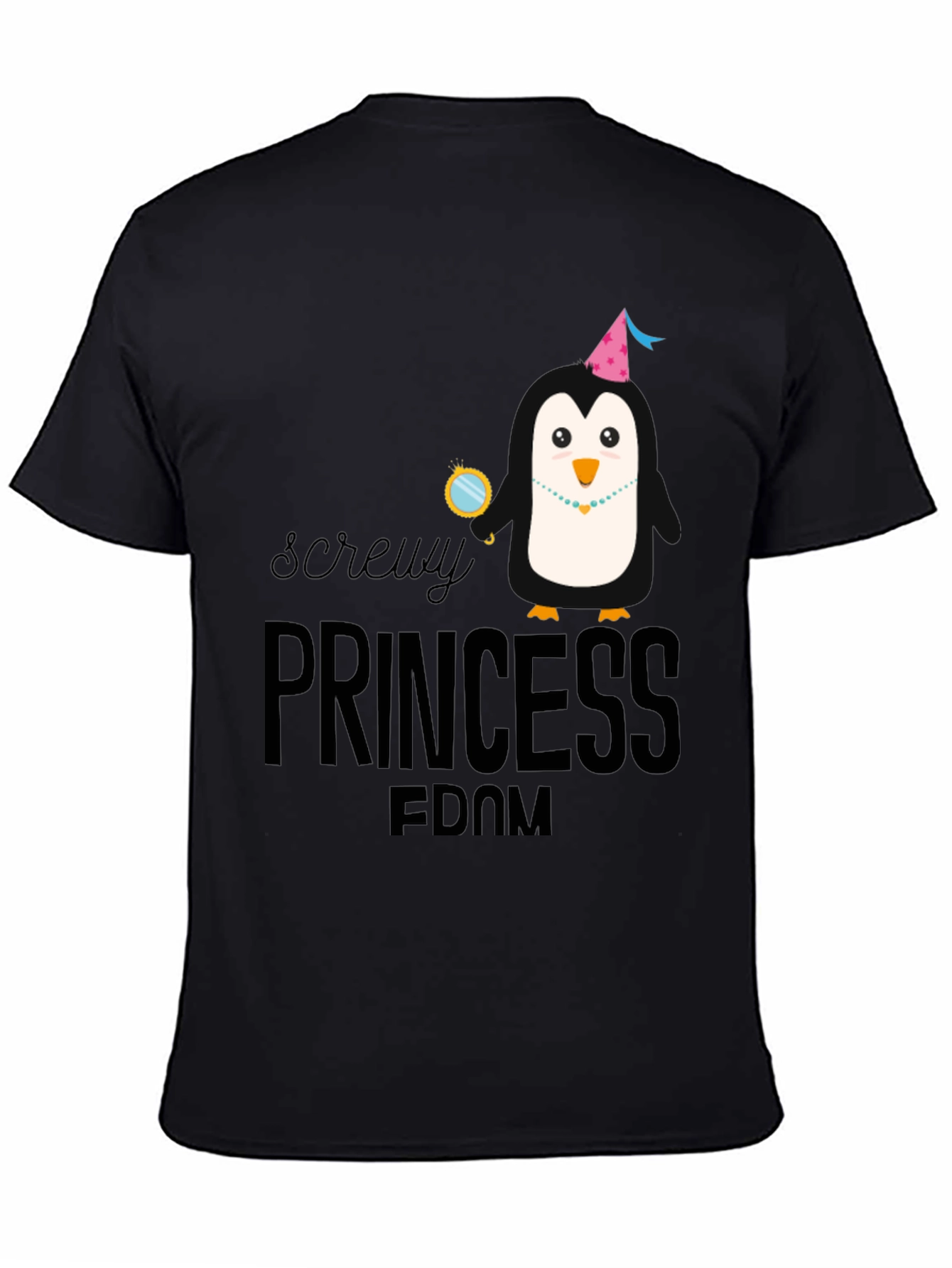Screw Princessdom Penguin Tee