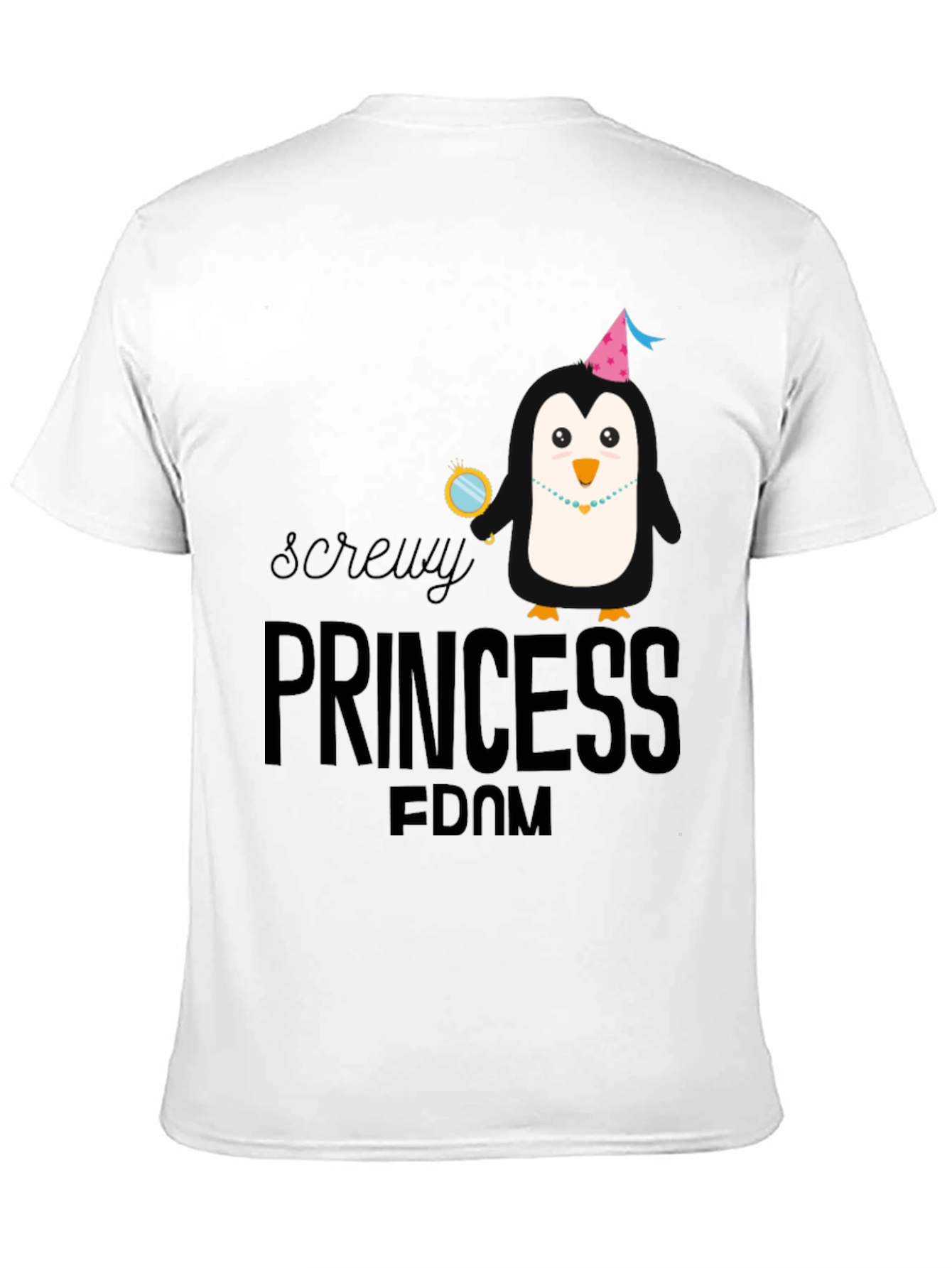 Screw Princessdom Penguin Tee