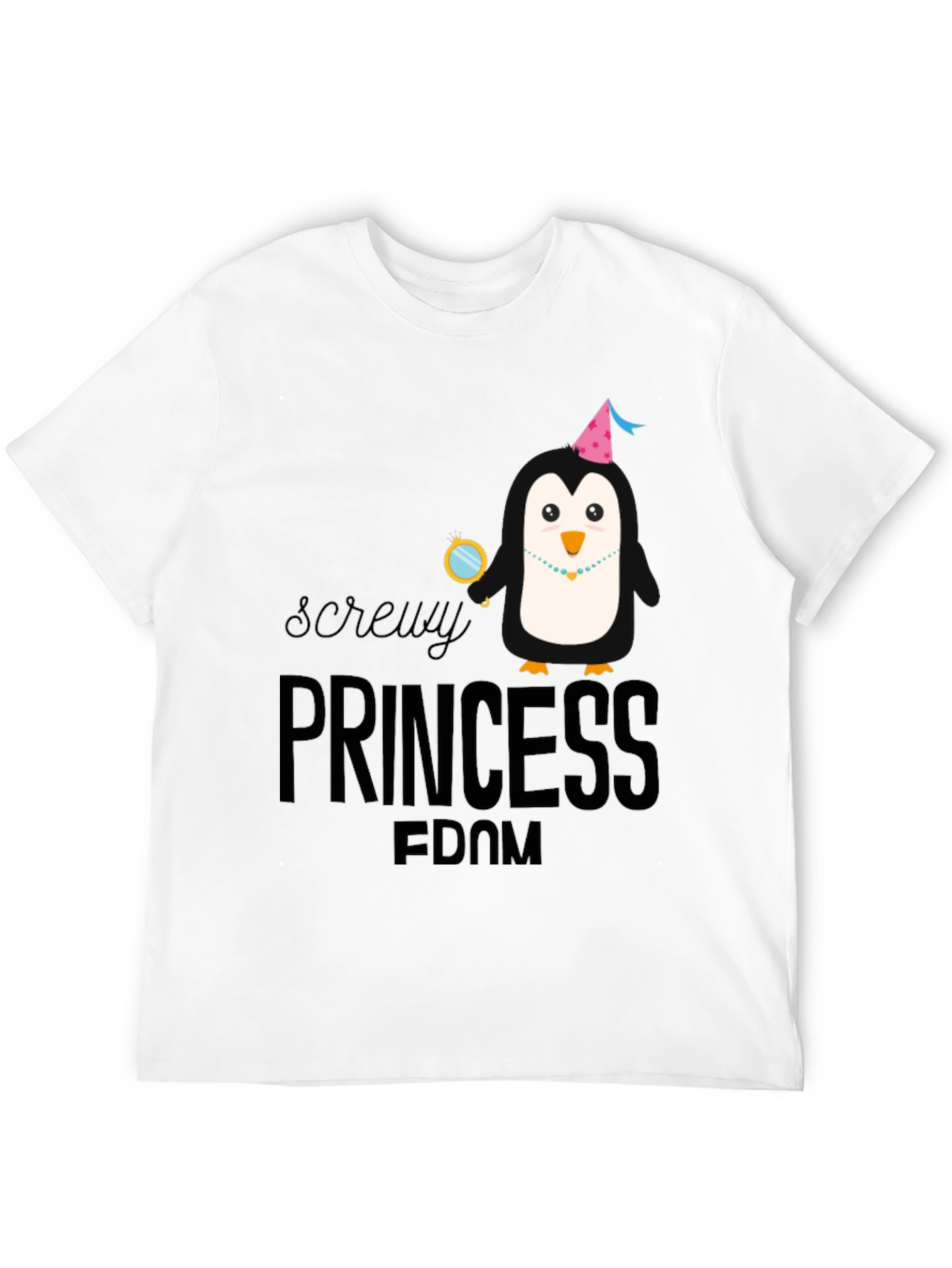 Screw Princessdom Penguin Tee