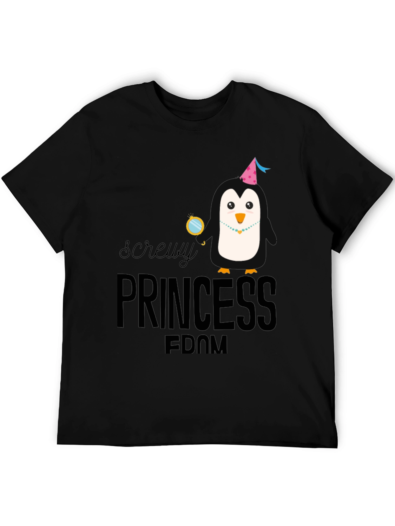 Screw Princessdom Penguin Tee