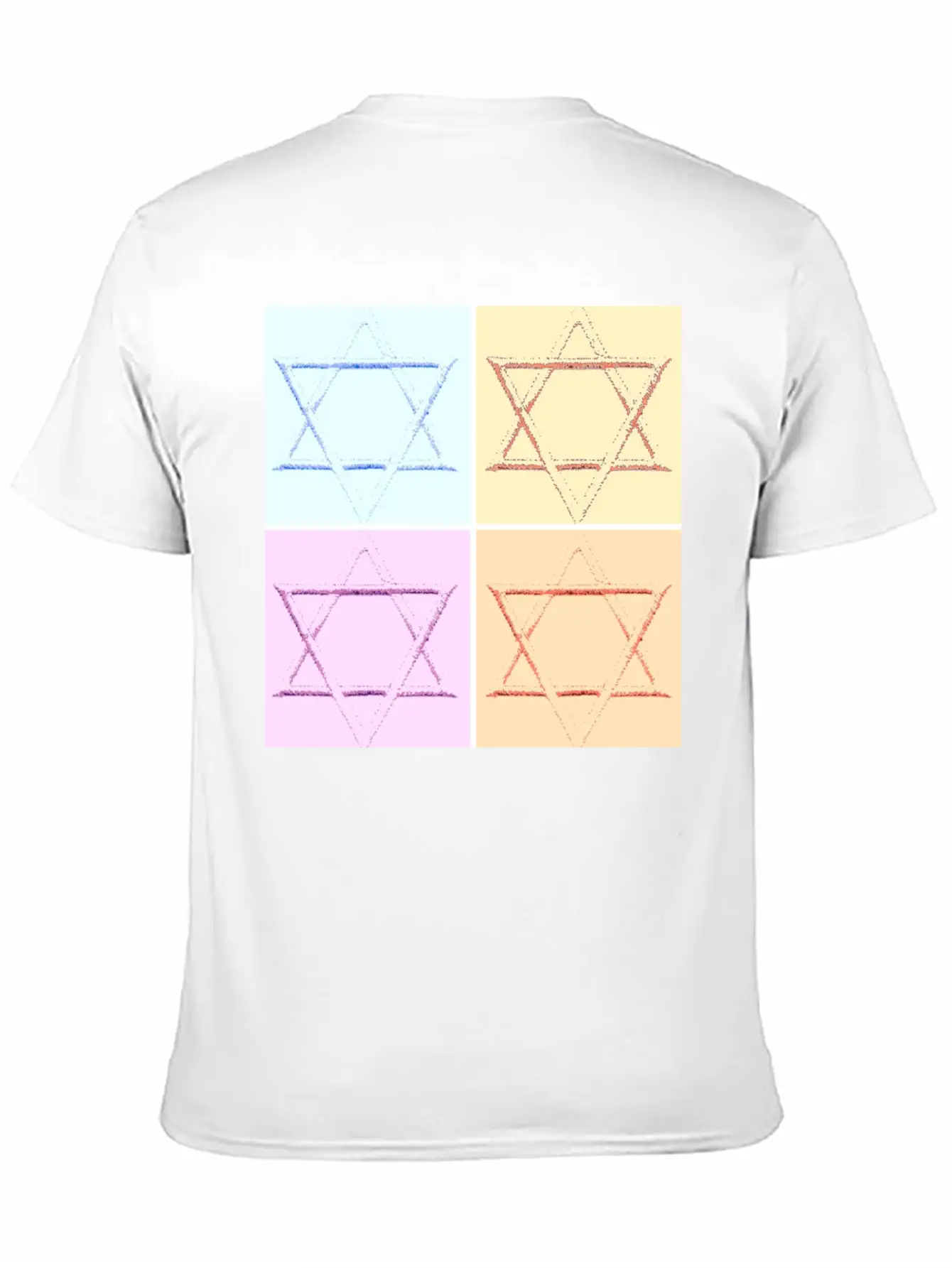 Star Of David Unisex Casual T-Shirt – Clean Design For Daily Comfort