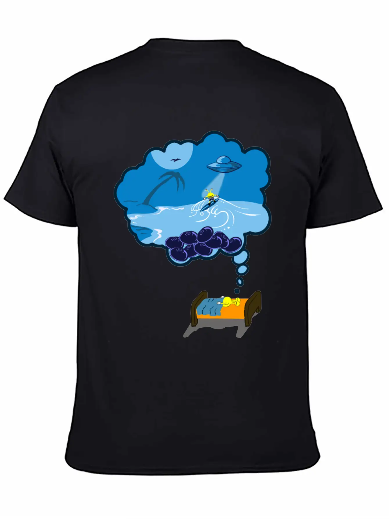 Strainge - Blue Dream Marijuana Strain Shirt Unisex Casual T-Shirt – Clean Design For Daily Comfort