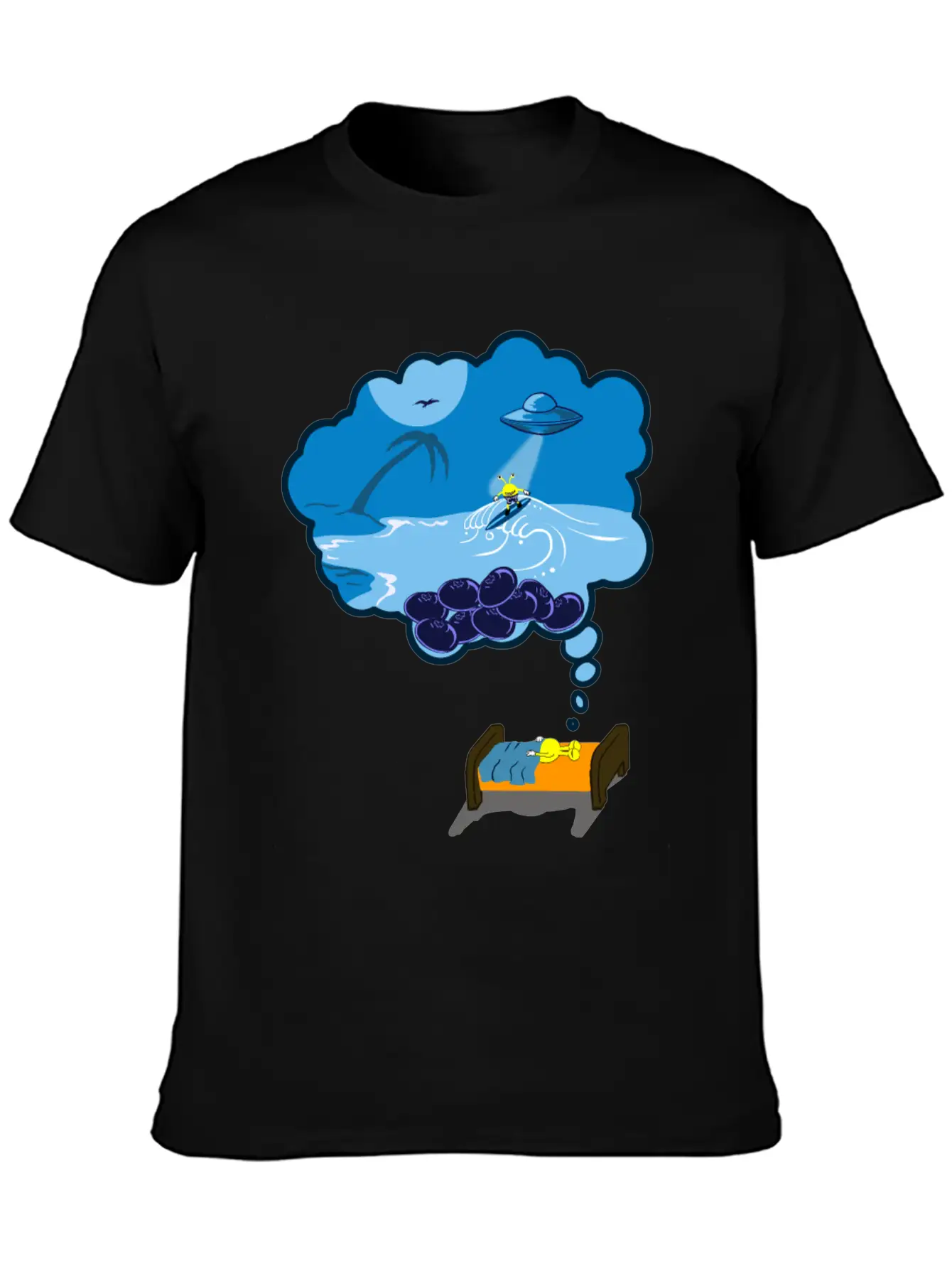 Strainge - Blue Dream Marijuana Strain Shirt Unisex Casual T-Shirt – Clean Design For Daily Comfort