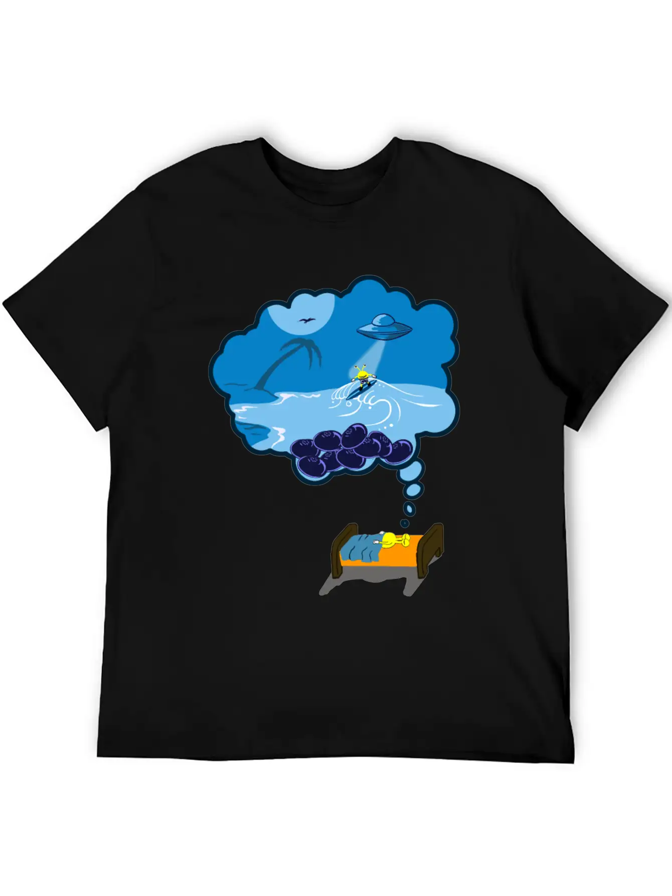 Strainge - Blue Dream Marijuana Strain Shirt Unisex Casual T-Shirt – Clean Design For Daily Comfort