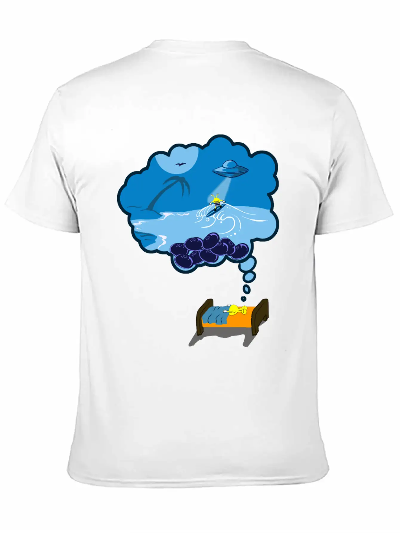 Strainge - Blue Dream Marijuana Strain Shirt Unisex Casual T-Shirt – Clean Design For Daily Comfort