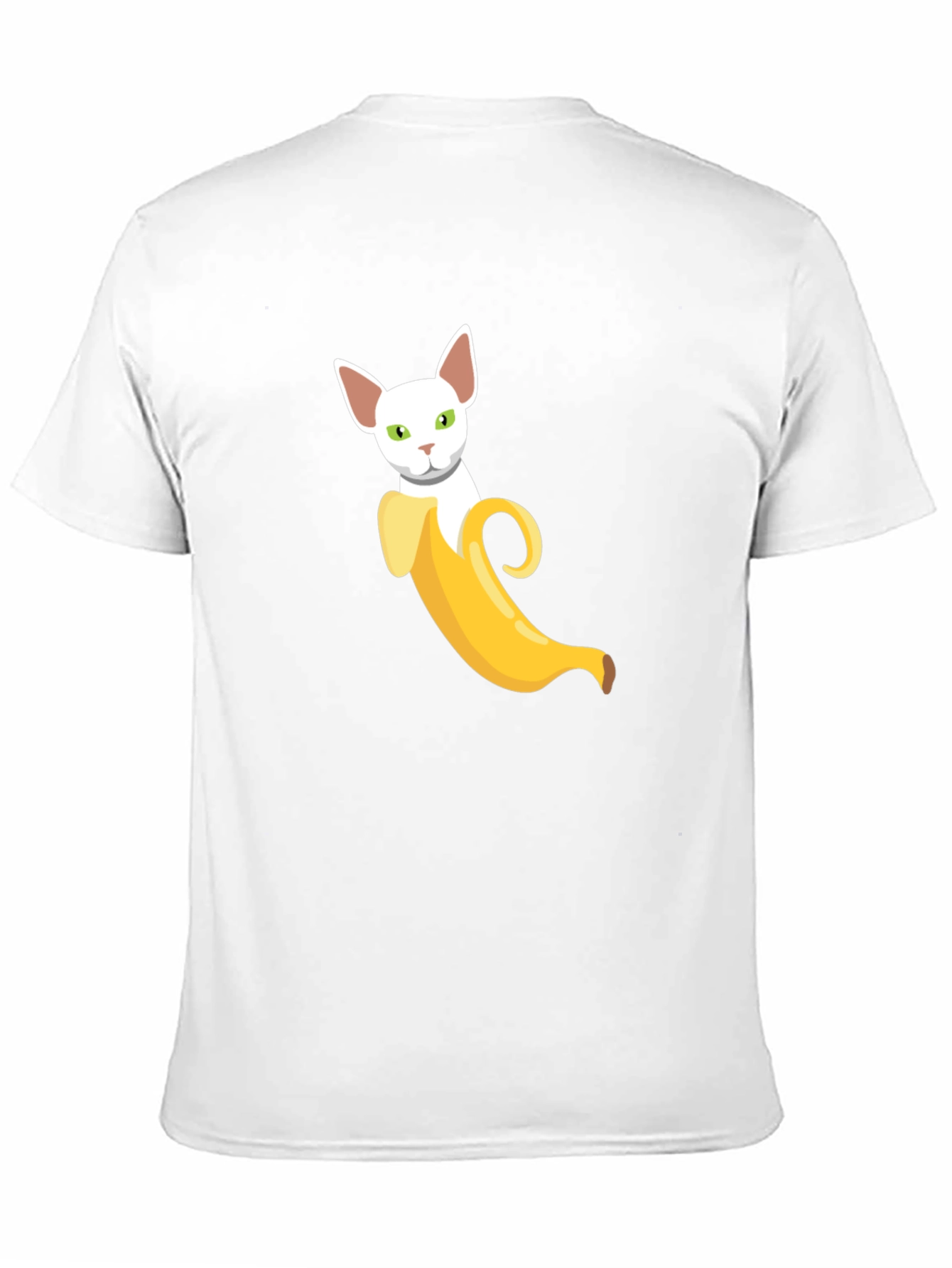 Banana Cat Graphic Tee - Quirky Comfy