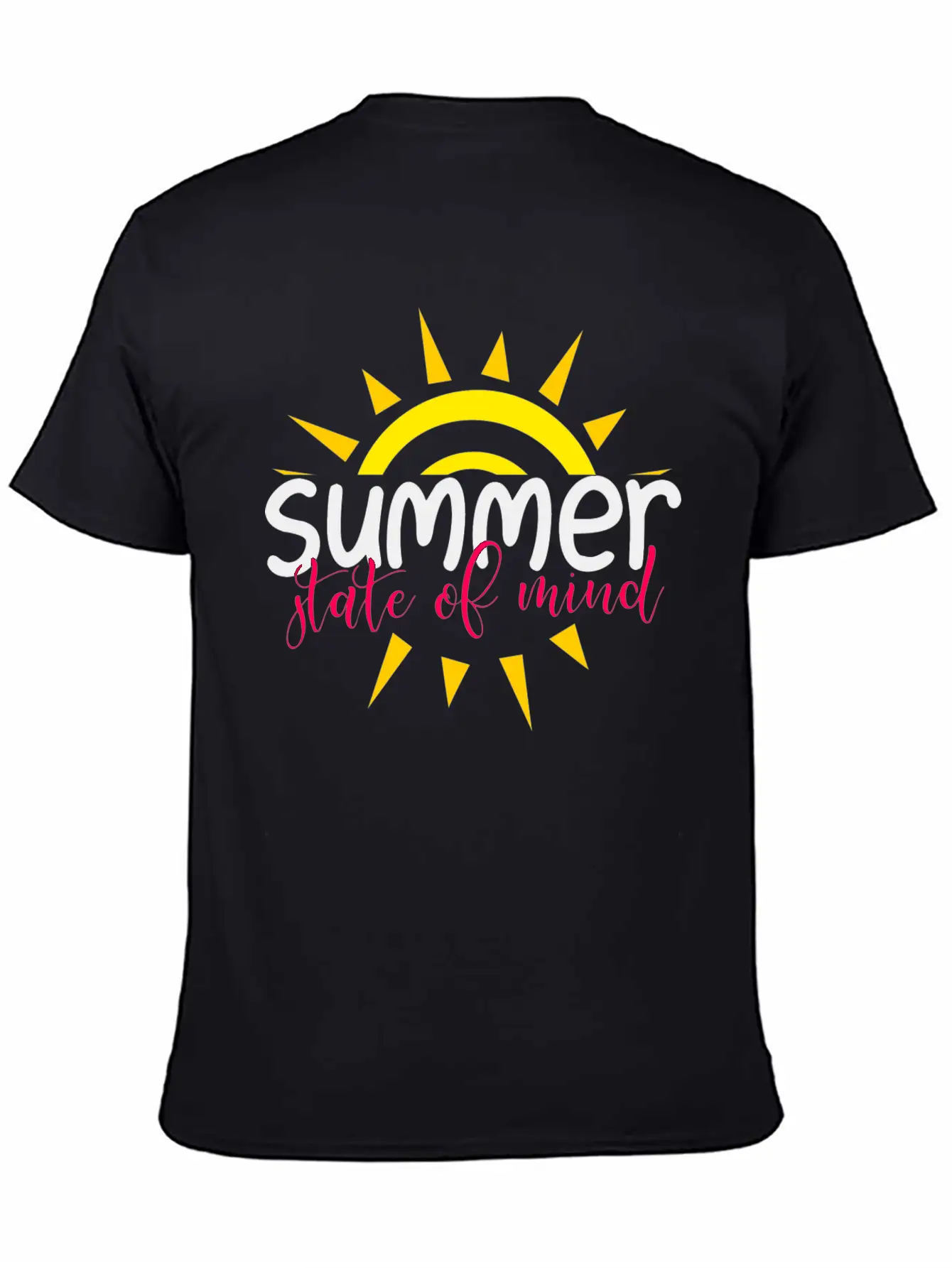 Summer State Of Mind Unisex Casual T-Shirt – Clean Design For Daily Comfort