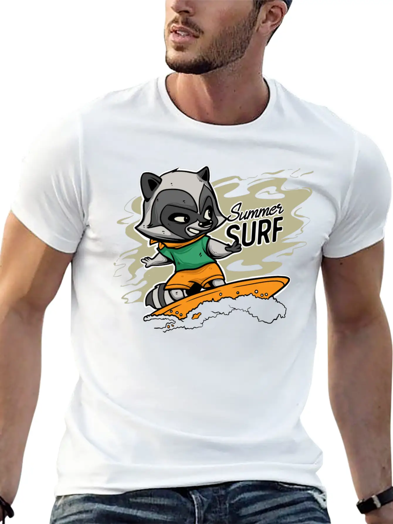 Summer Surf Unisex Casual T-Shirt – Clean Design For Daily Comfort