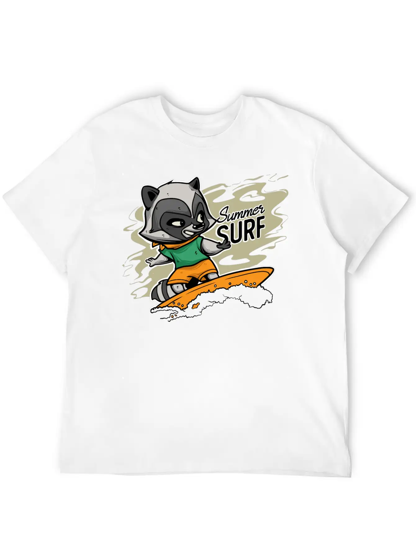 Summer Surf Unisex Casual T-Shirt – Clean Design For Daily Comfort