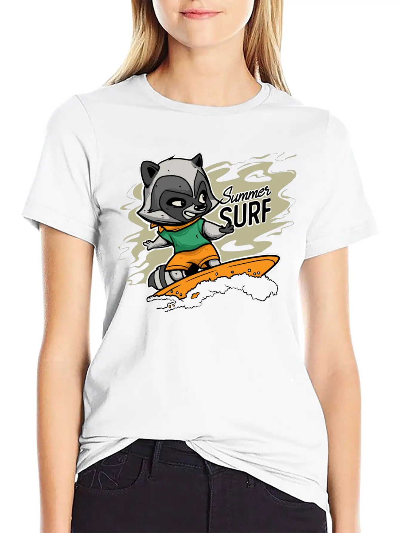 Summer Surf Unisex Casual T-Shirt – Clean Design For Daily Comfort