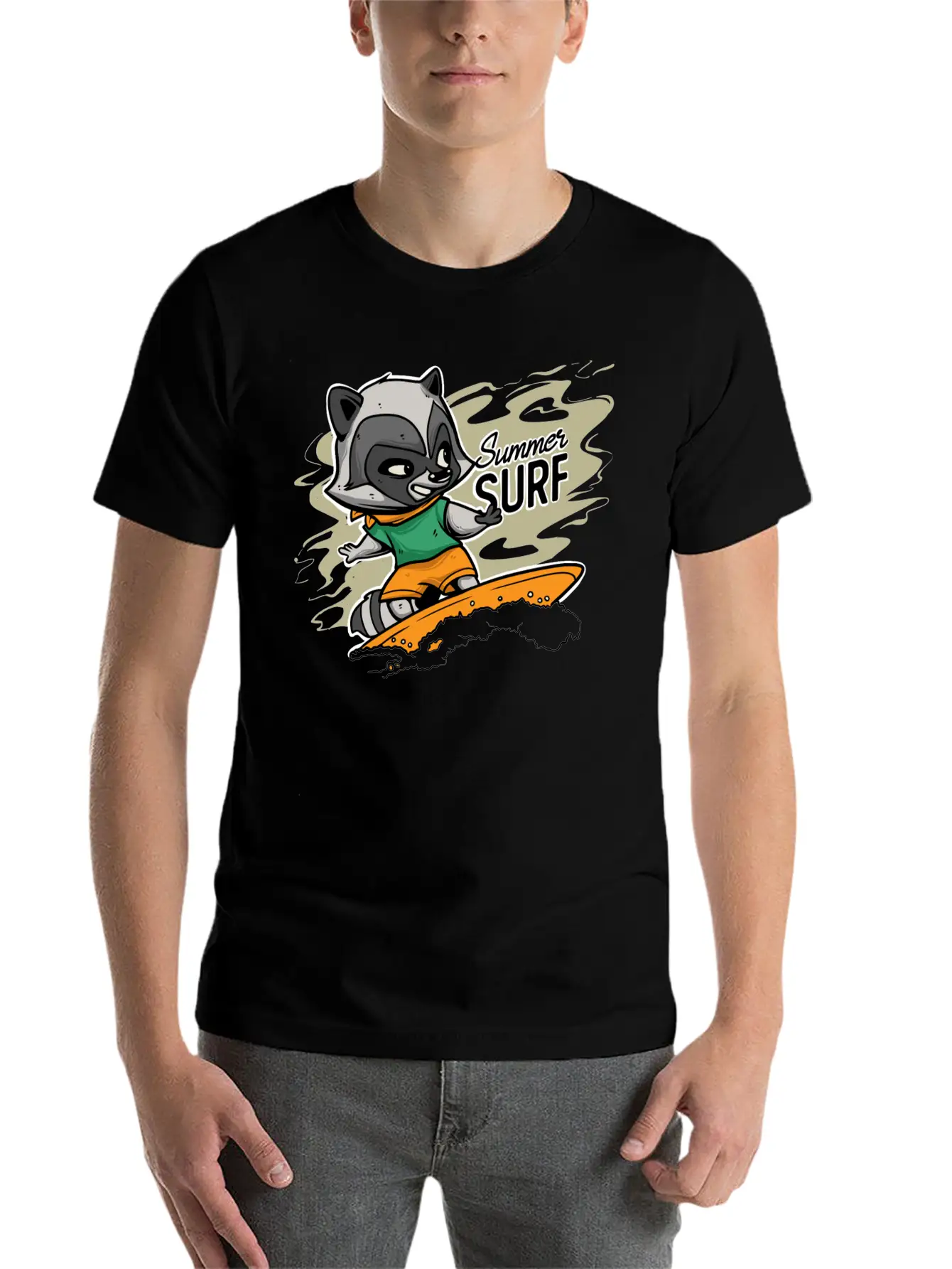 Summer Surf Unisex Casual T-Shirt – Clean Design For Daily Comfort