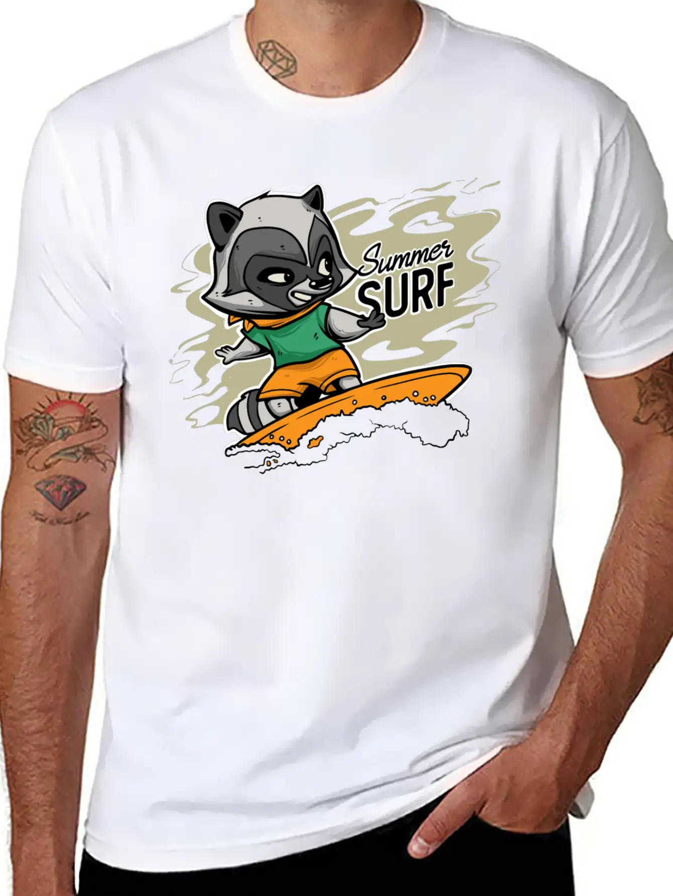 Summer Surf Unisex Casual T-Shirt – Clean Design For Daily Comfort