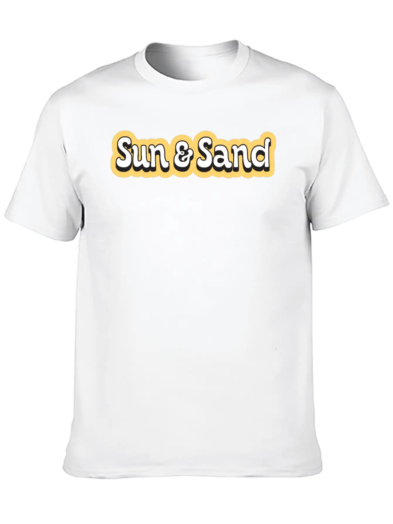 Sun And Sand - Summer Vibes Unisex Casual T-Shirt – Clean Design For Daily Comfort