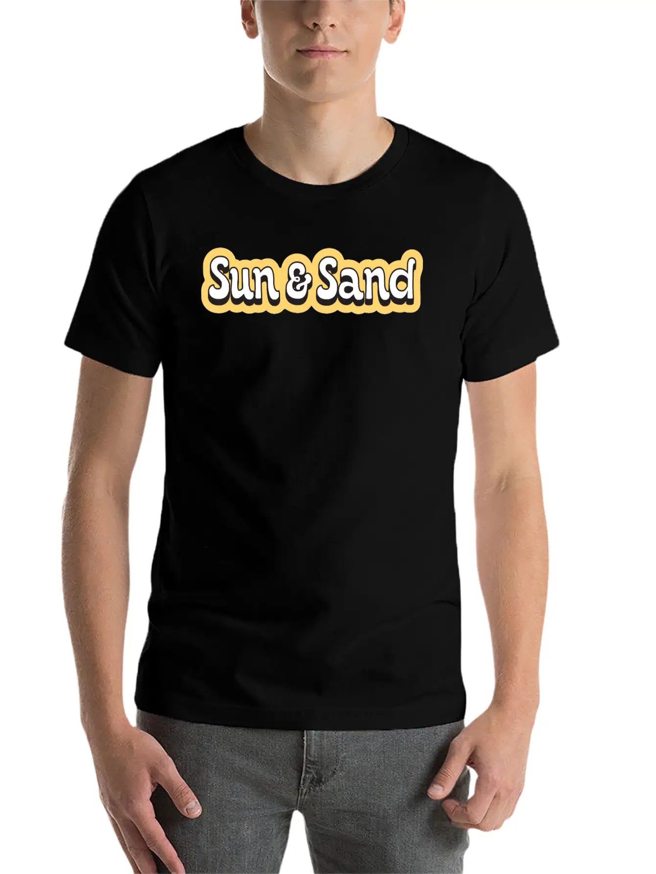 Sun And Sand - Summer Vibes Unisex Casual T-Shirt – Clean Design For Daily Comfort