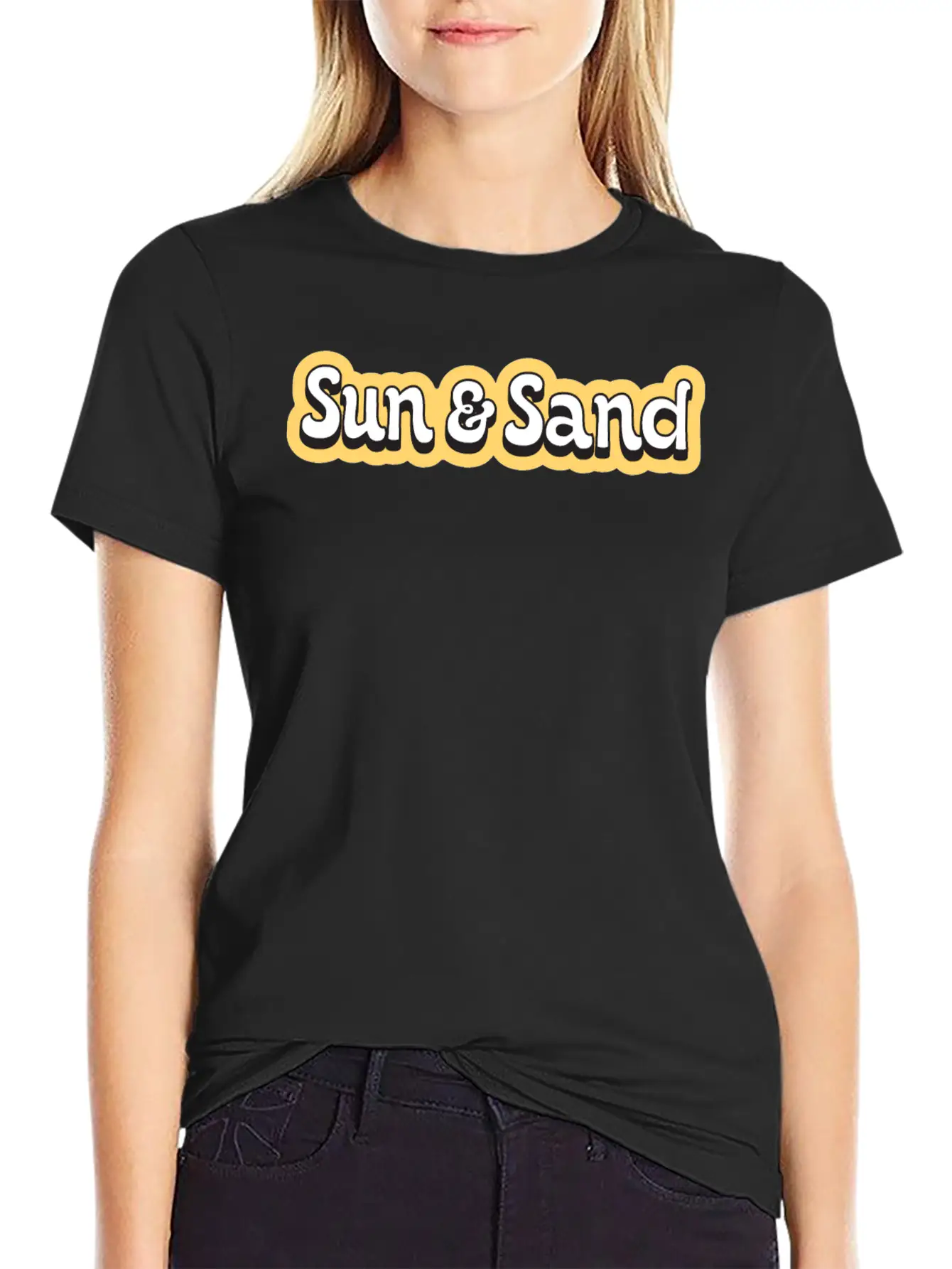Sun And Sand - Summer Vibes Unisex Casual T-Shirt – Clean Design For Daily Comfort
