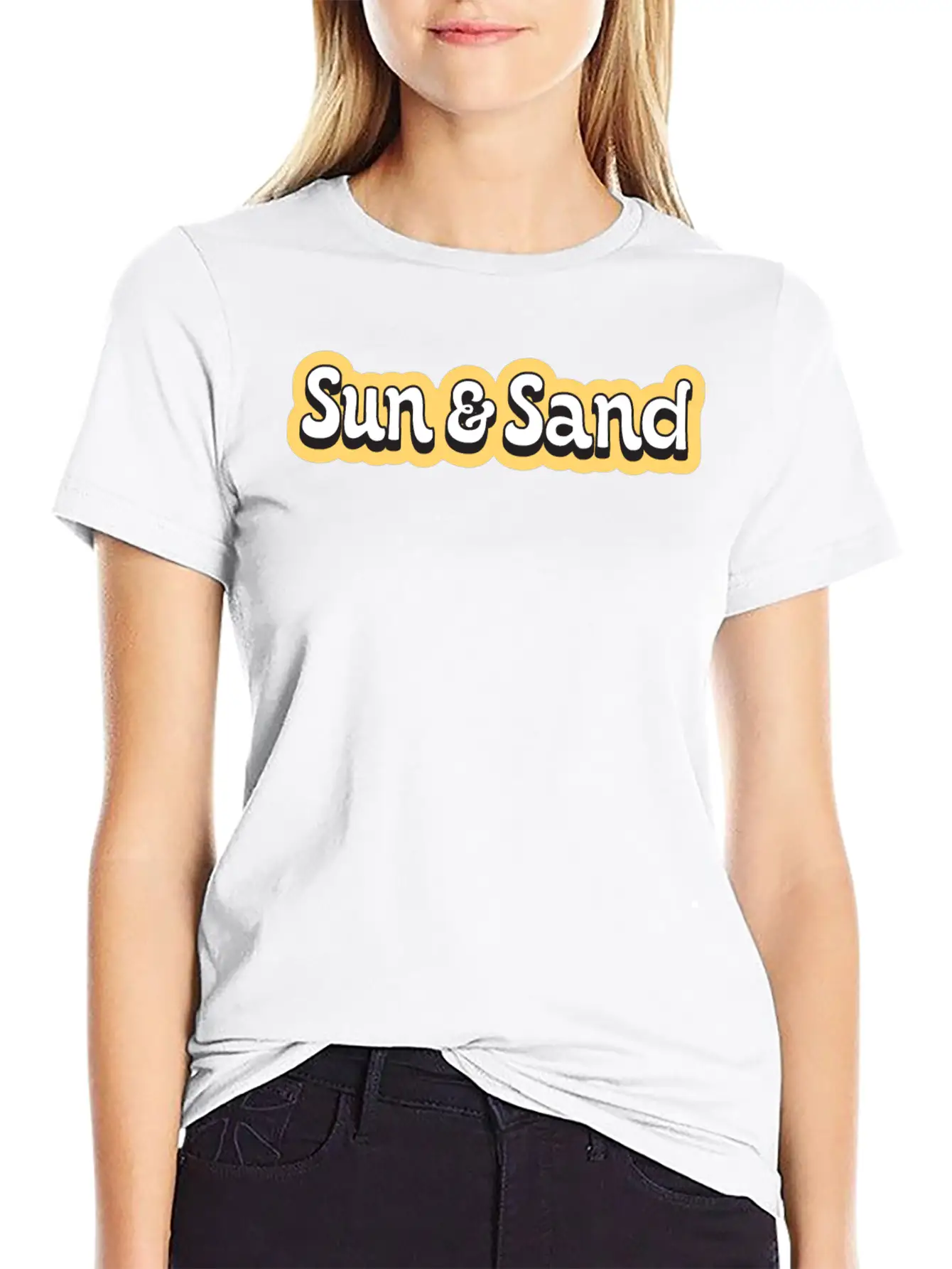 Sun And Sand - Summer Vibes Unisex Casual T-Shirt – Clean Design For Daily Comfort
