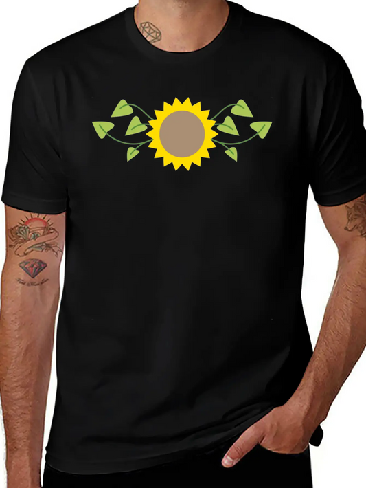 Sunflower Unisex Casual T-Shirt – Clean Design For Daily Comfort