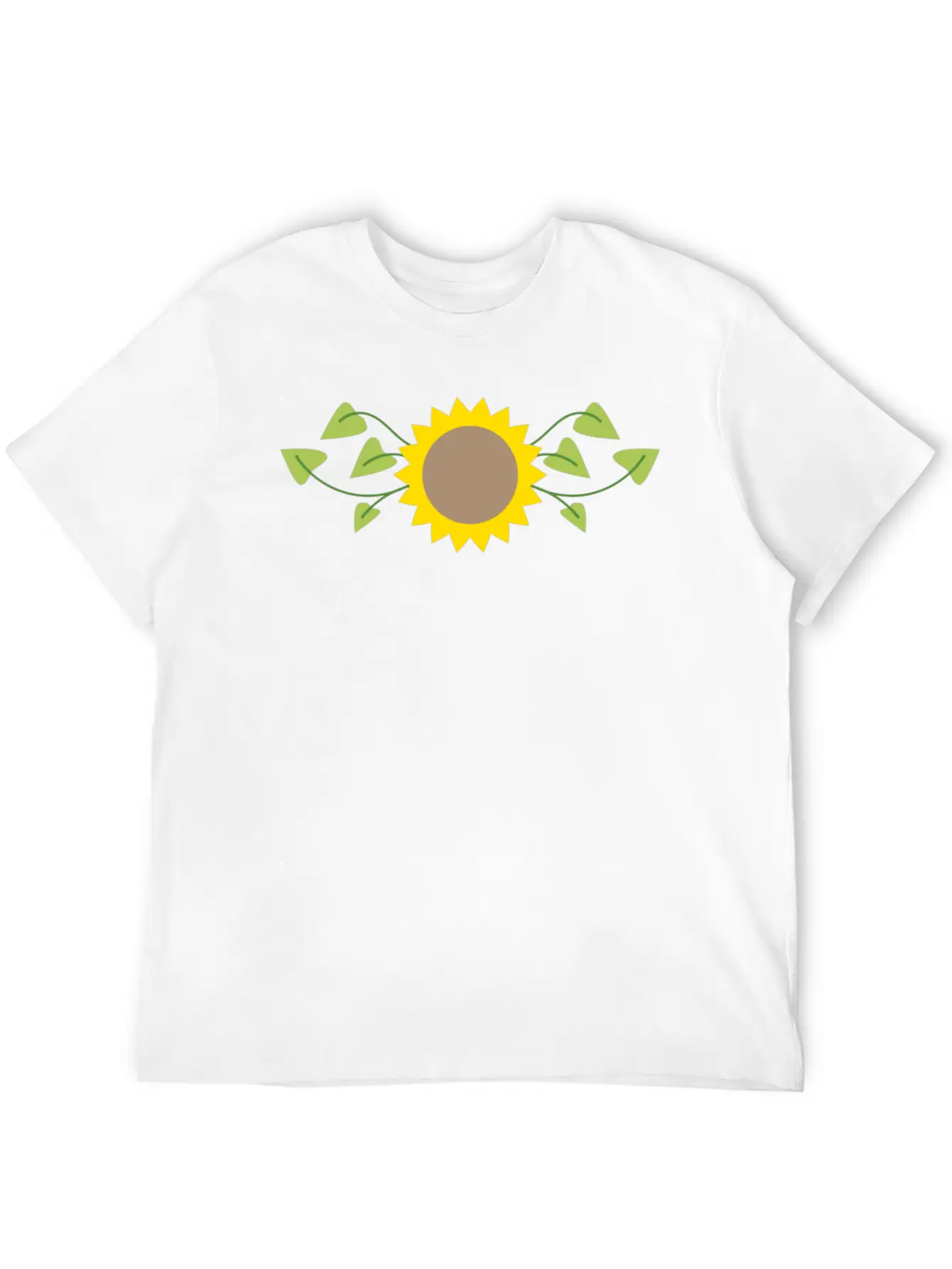Sunflower Unisex Casual T-Shirt – Clean Design For Daily Comfort