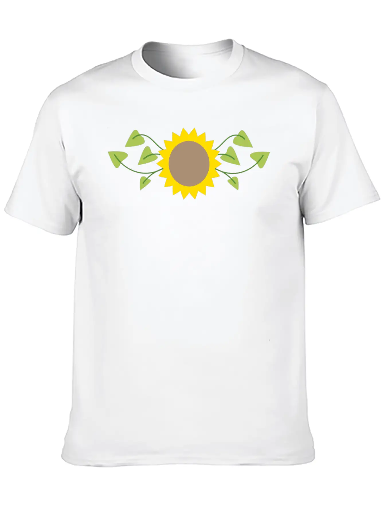 Sunflower Unisex Casual T-Shirt – Clean Design For Daily Comfort