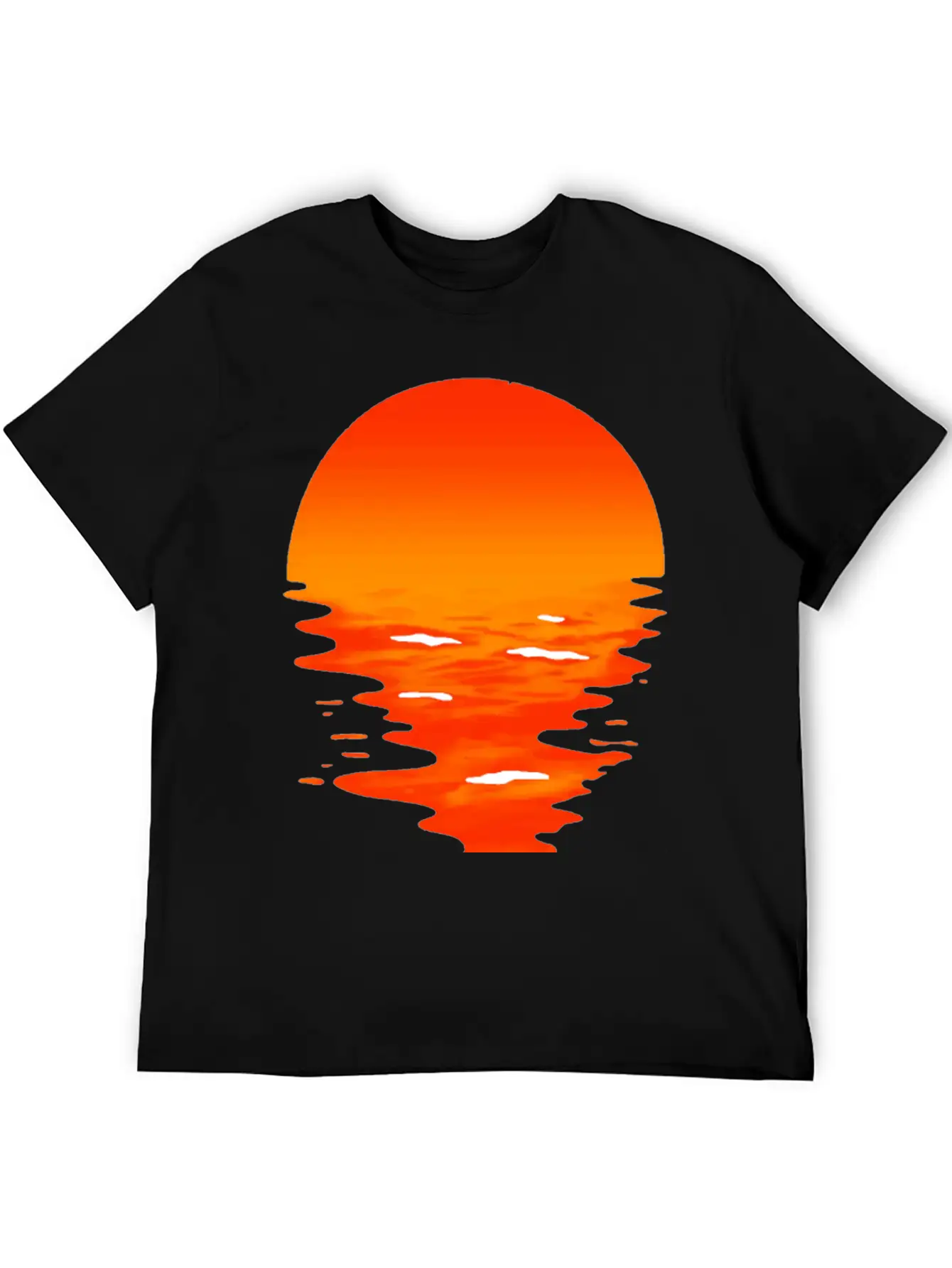 Sunset Unisex Casual T-Shirt – Clean Design For Daily Comfort