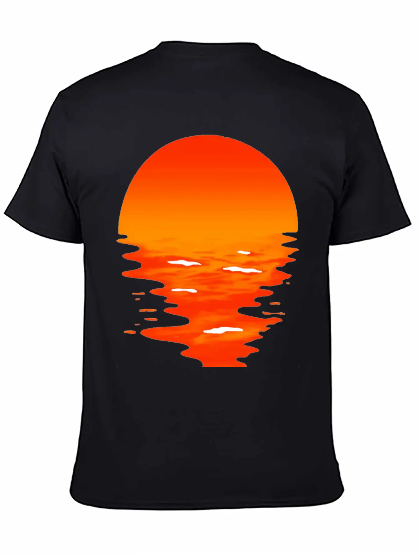Sunset Unisex Casual T-Shirt – Clean Design For Daily Comfort