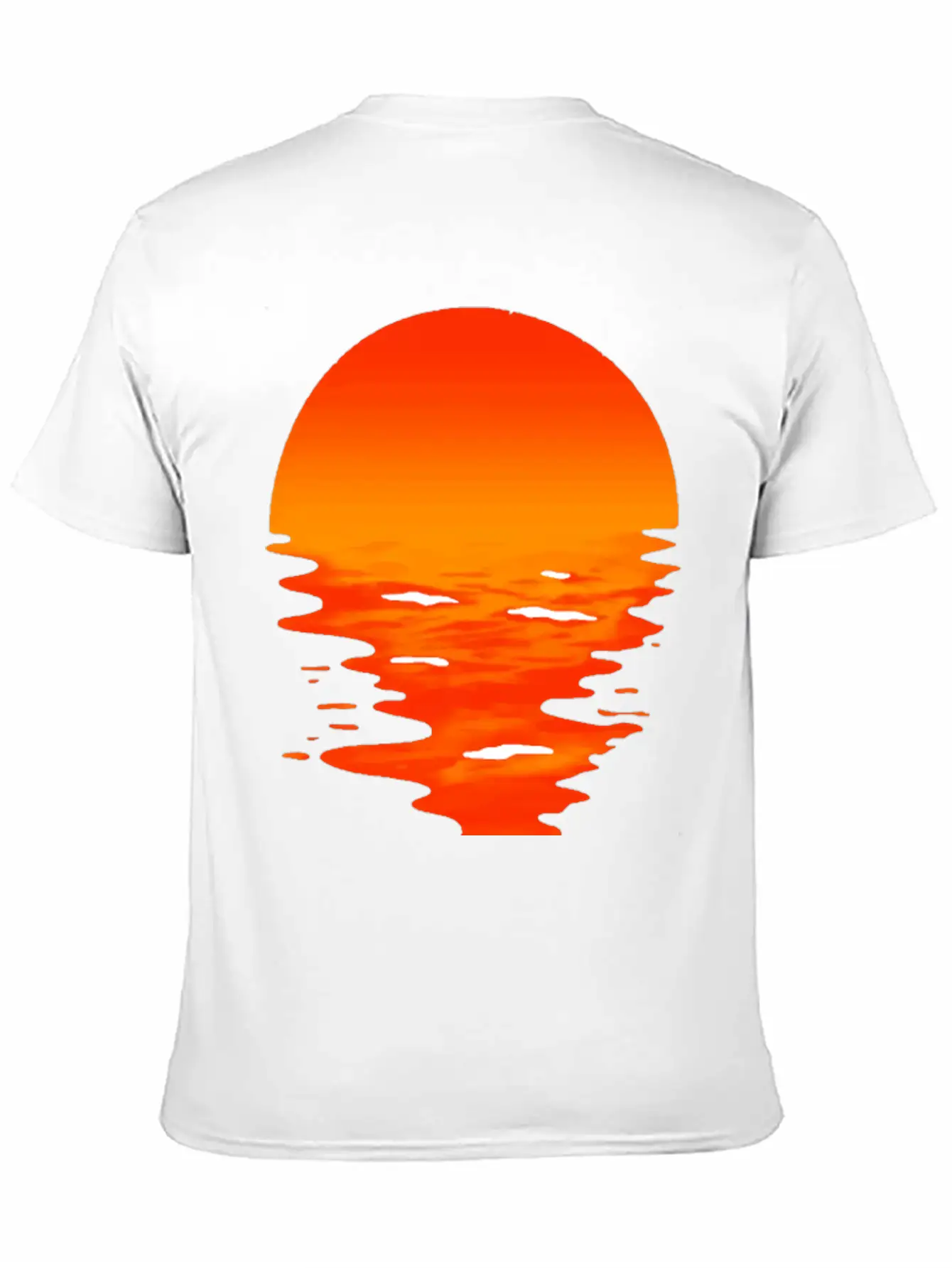 Sunset Unisex Casual T-Shirt – Clean Design For Daily Comfort