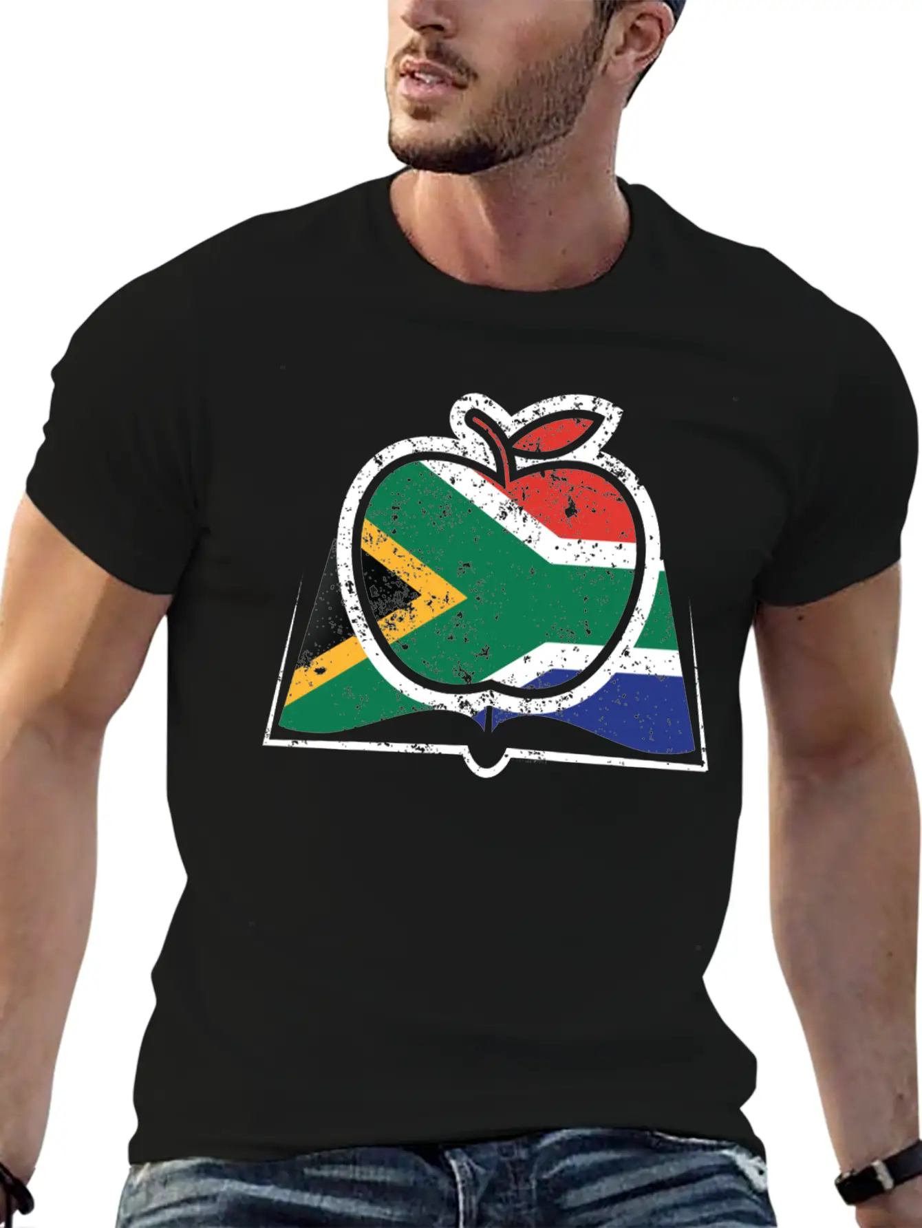 Super Teacher South African Flag Unisex Casual T-Shirt – Clean Design For Daily Comfort