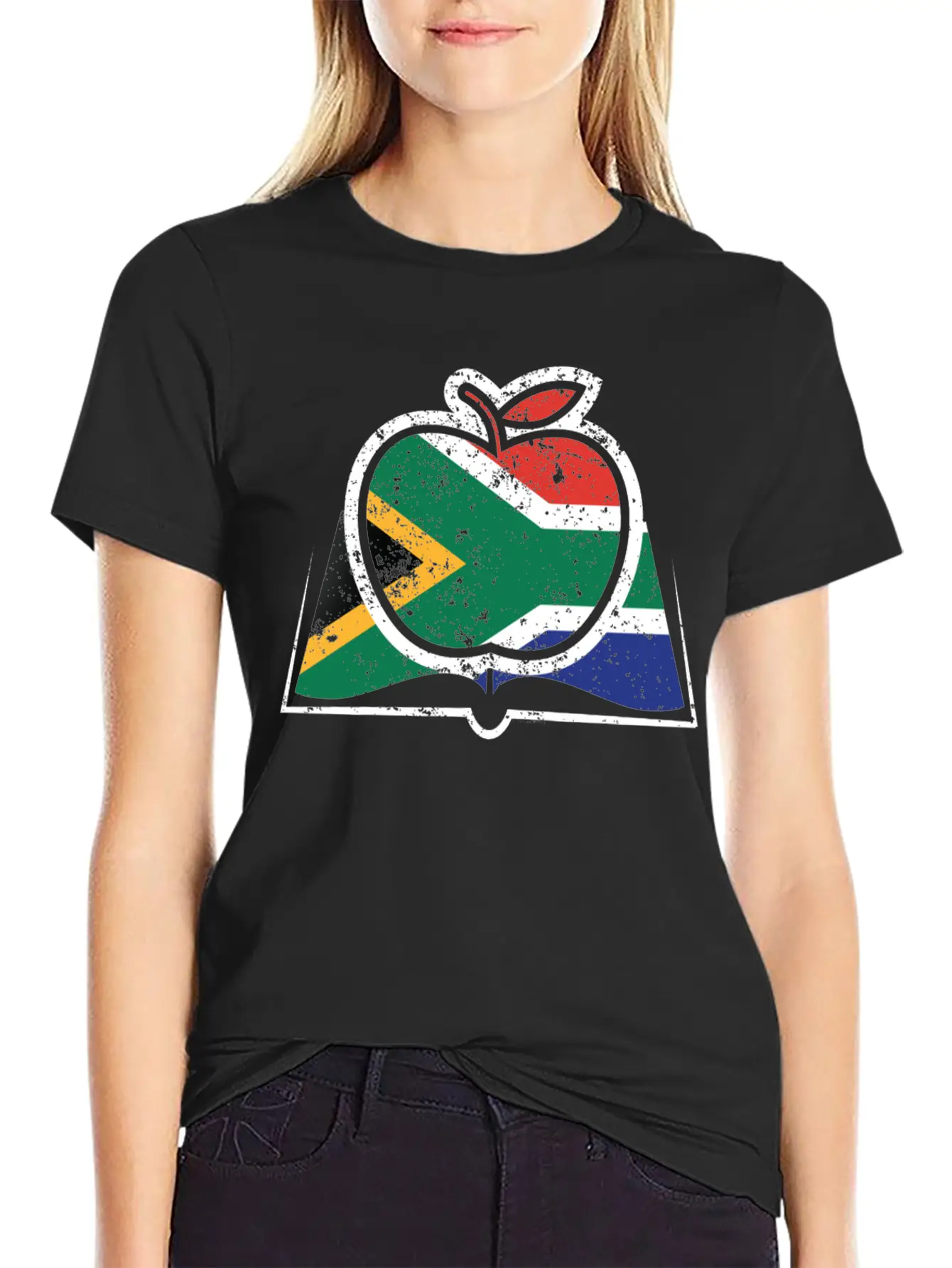Super Teacher South African Flag Unisex Casual T-Shirt – Clean Design For Daily Comfort