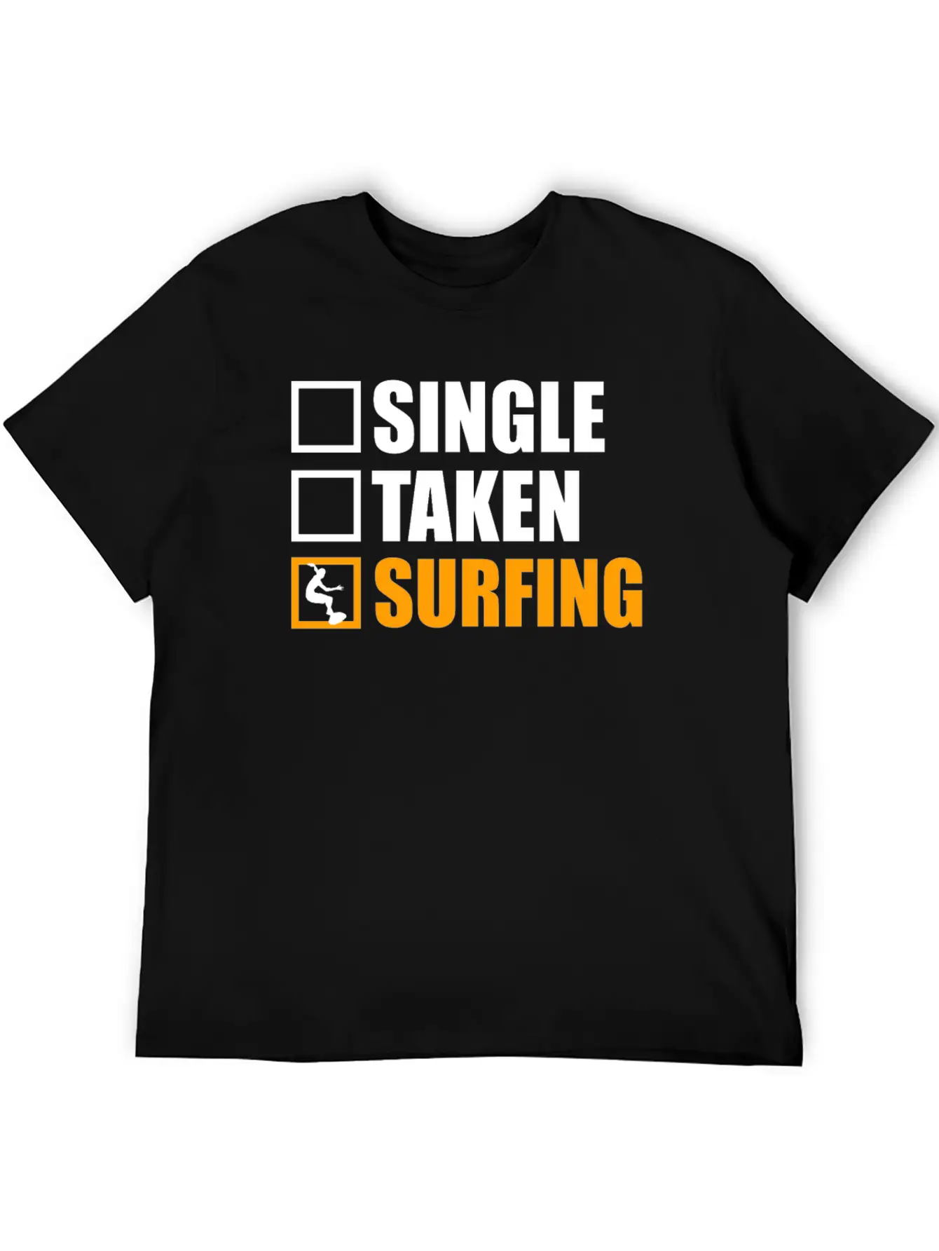 Surfing Is My Girlfriend Unisex Casual T-Shirt – Clean Design For Daily Comfort