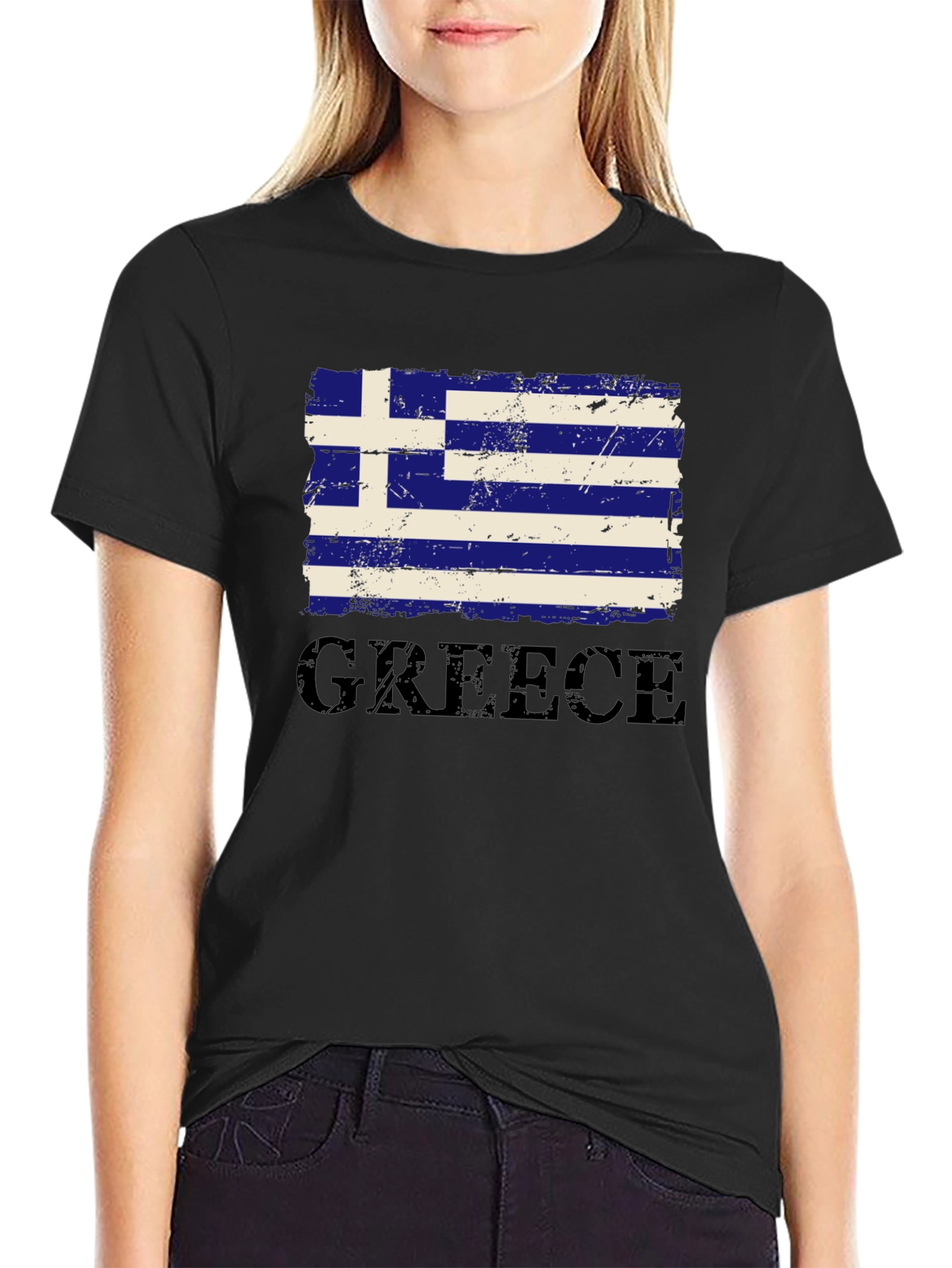 Greece Flag T-Shirt - Patriotic Greek Pride Tee